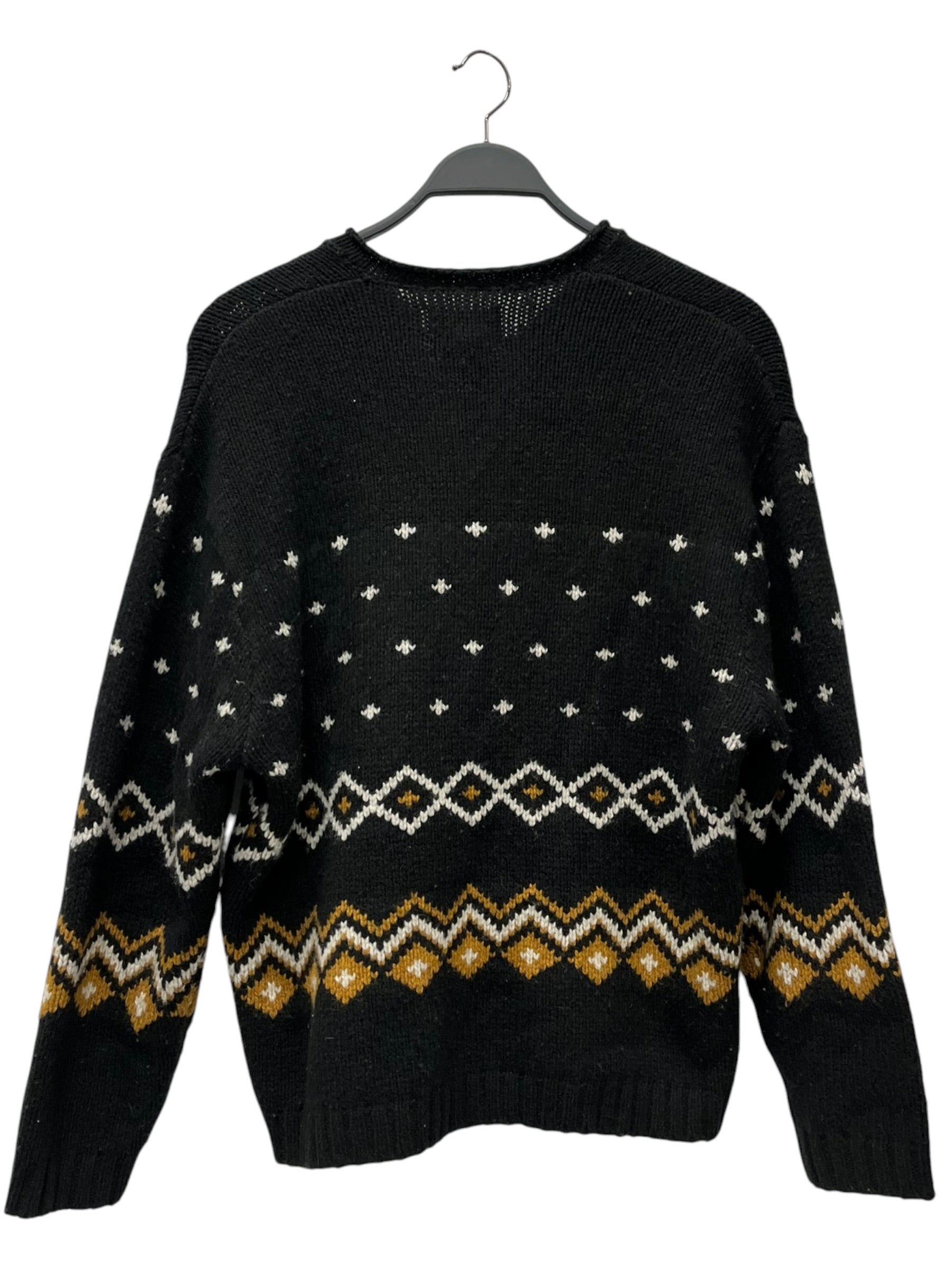 STUSSY/Sweater/S/Cotton/CRM/COLLARED V NECK view 2