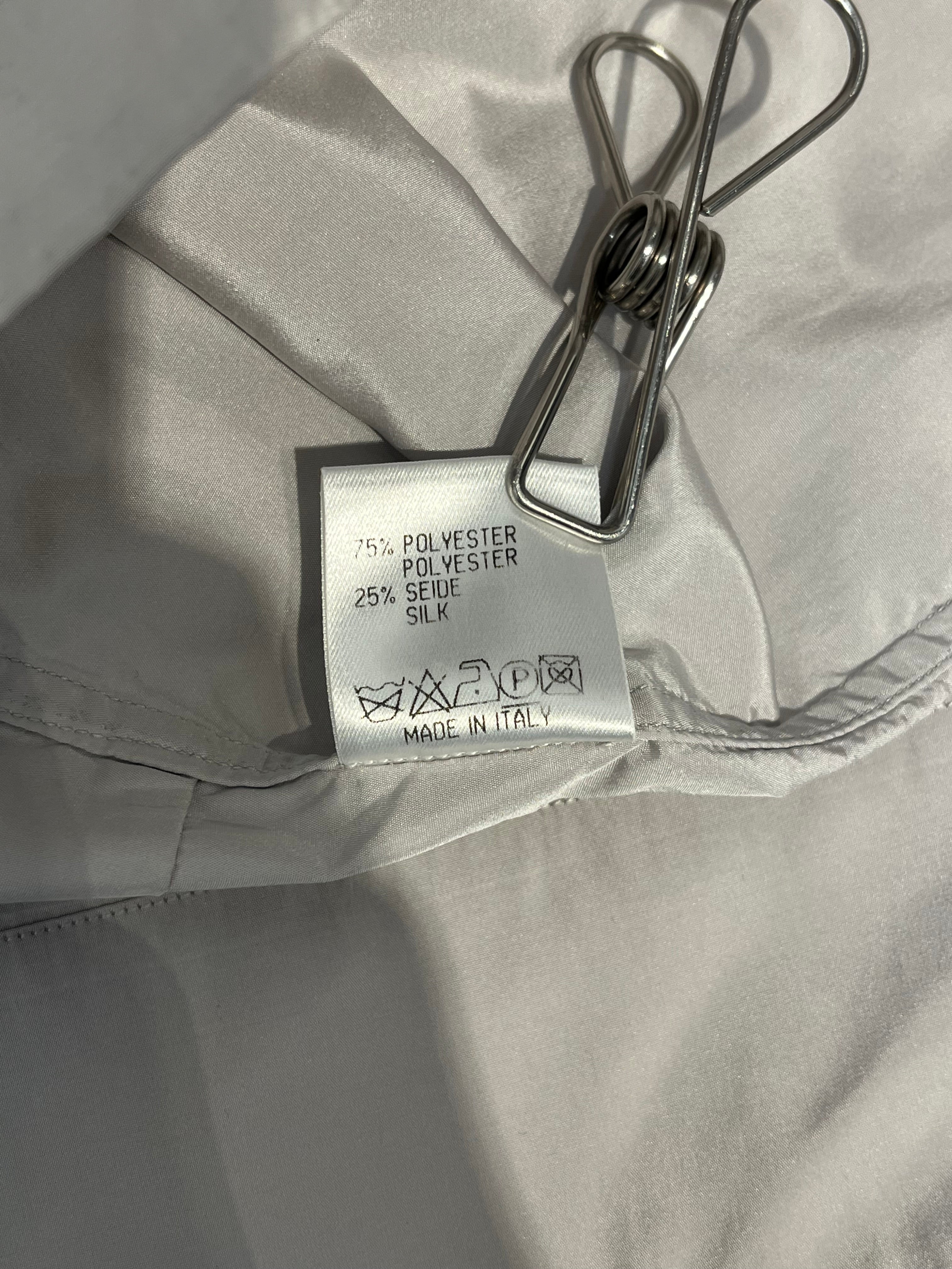 JIL SANDER/Camisole/36/Polyester/GRY/SIDE ZIP DARTING view 5