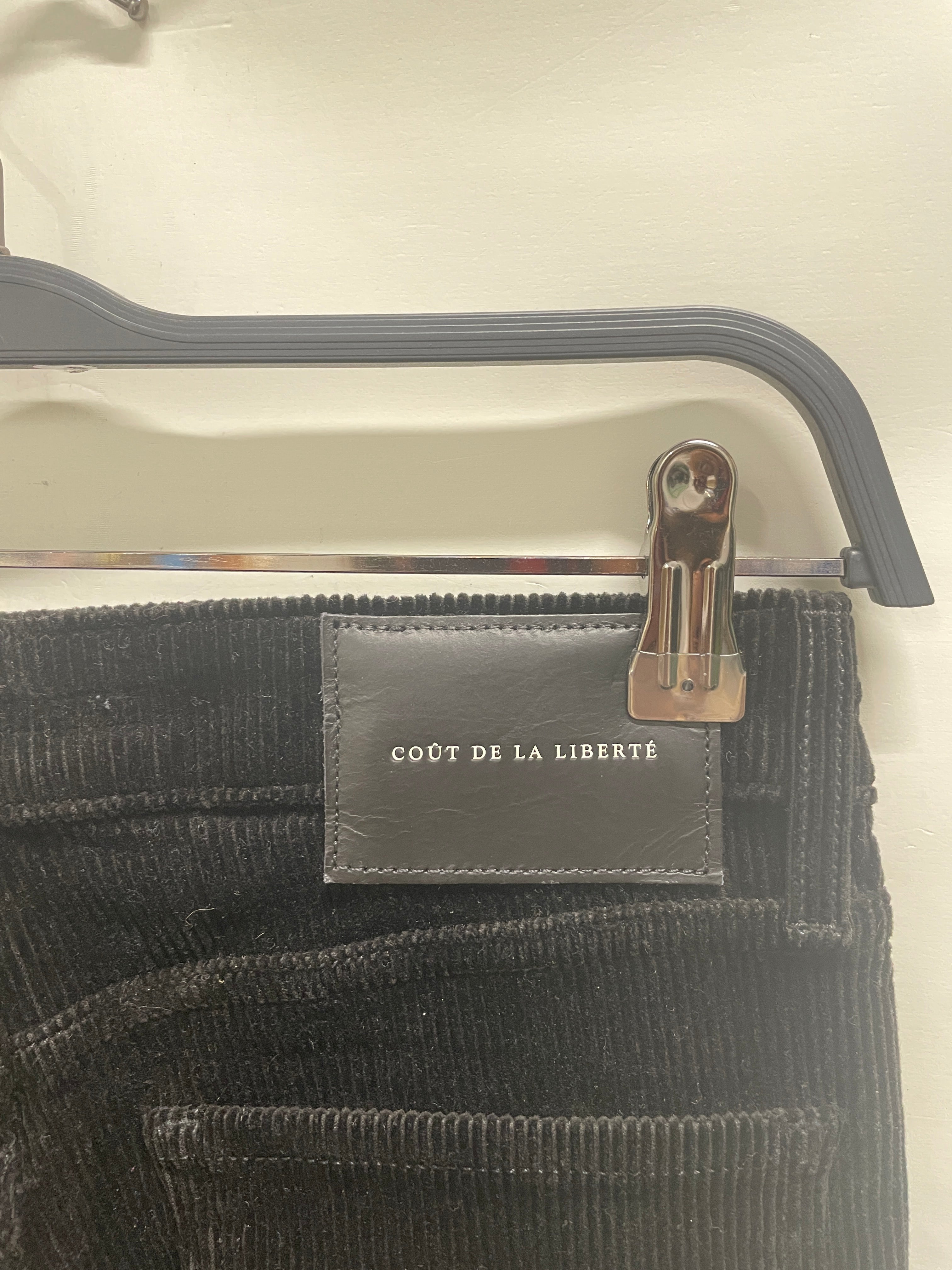 COUT DE LA LIBERTE/Bottoms/25/Cotton/BLK/COURD, BELL BOTTOMS view 6