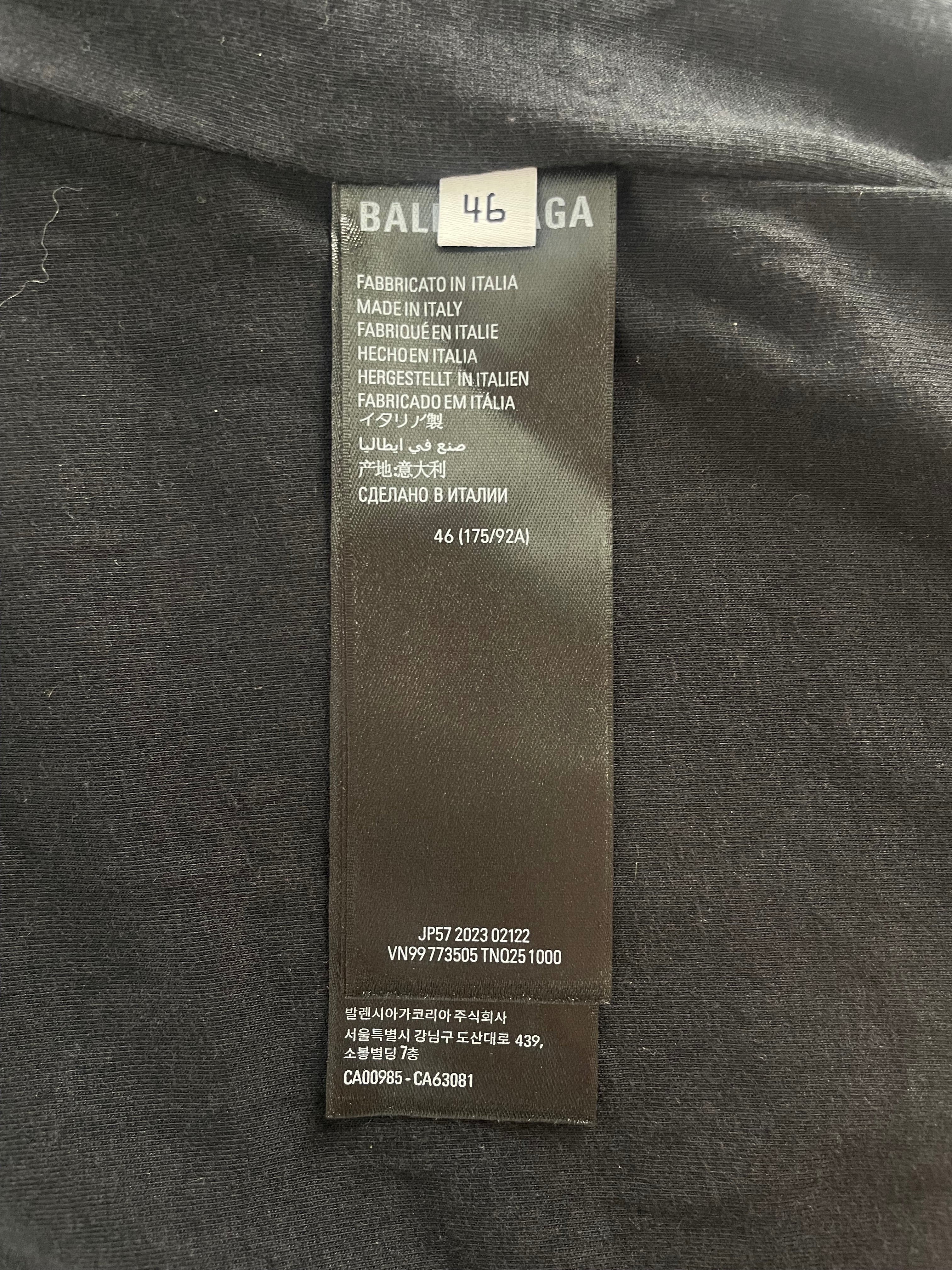 BALENCIAGA/Windbreaker/46/Polyester/BLK/BLACK WINDBREAKER view 5