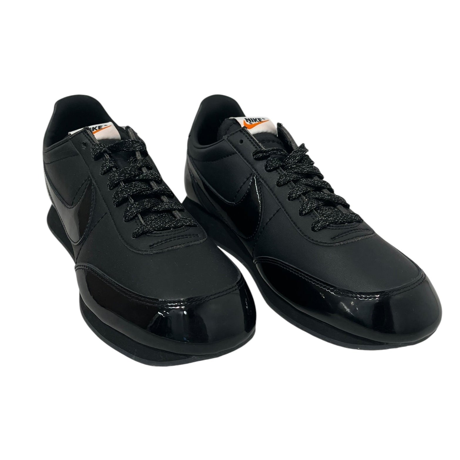 BLACK COMME des GARCONS/NIKE/Low-Sneakers/US 8/BLK/AQ3695-001 view 1