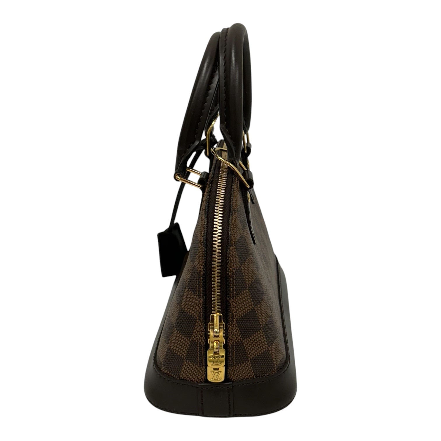 LOUIS VUITTON/Bag/Monogram/Leather/BRW/ALMA BB DAMIER EBENE view 4