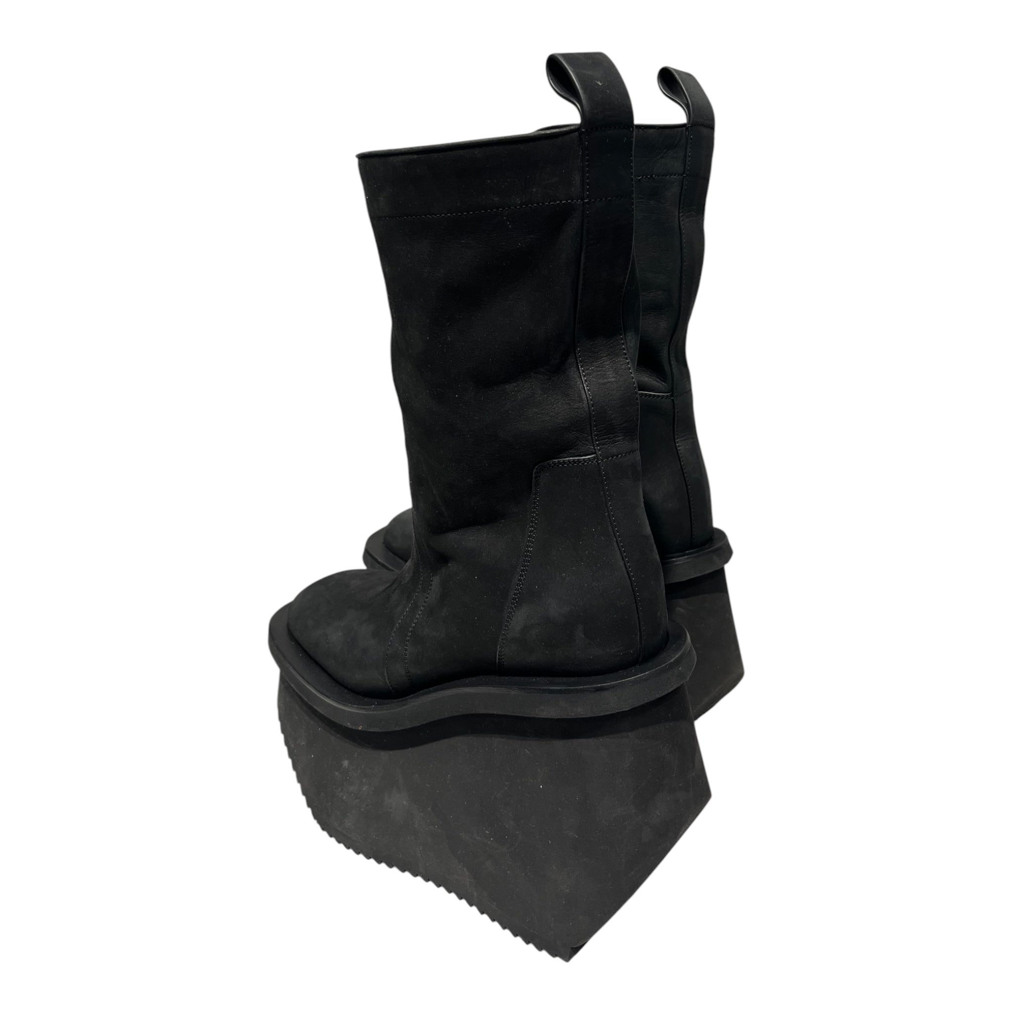 Rick Owens/Boots/US 9/Leather/BLK/CONCORDIAN 25' FACTORY BOOTS view 2