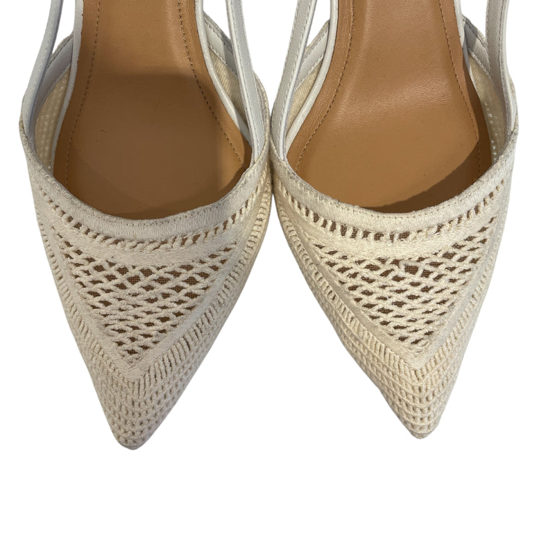 ISABEL MARANT/Heels/EU 38/WHT/Bekett Hidden Wedge