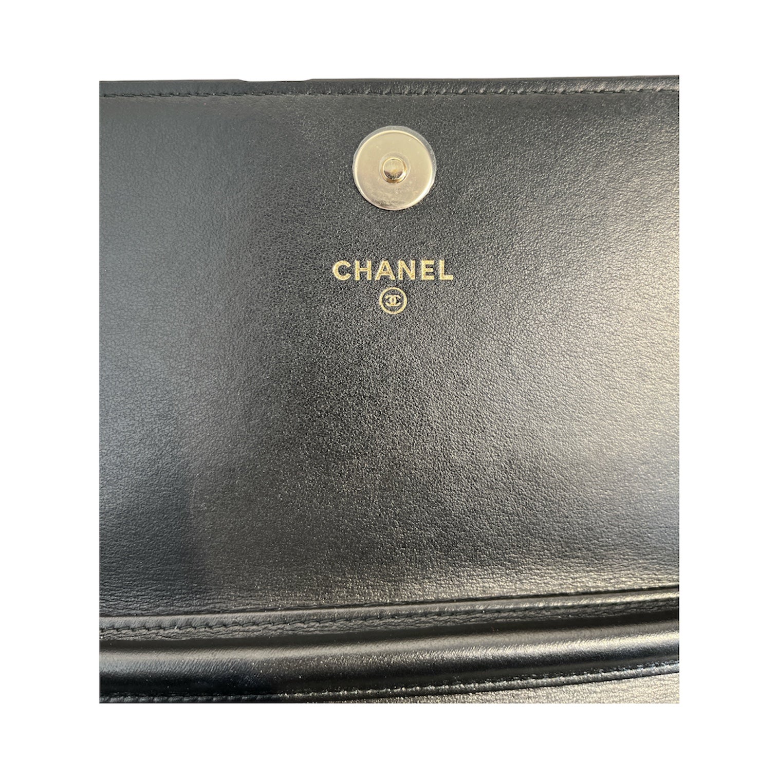 CHANEL/Bag/Leather/BLK/black patent leather view 7
