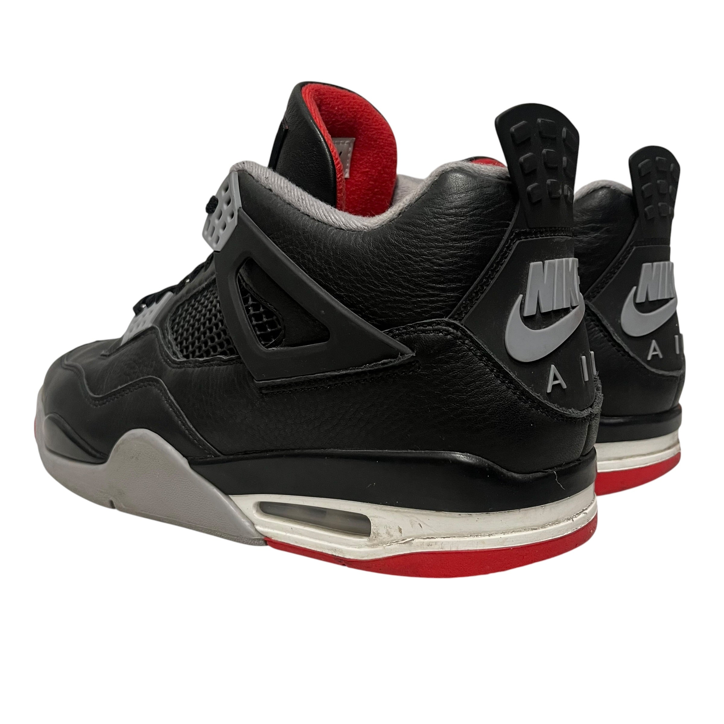 NIKE/Low-Sneakers/US 13/BLK/aj4 bred view 2