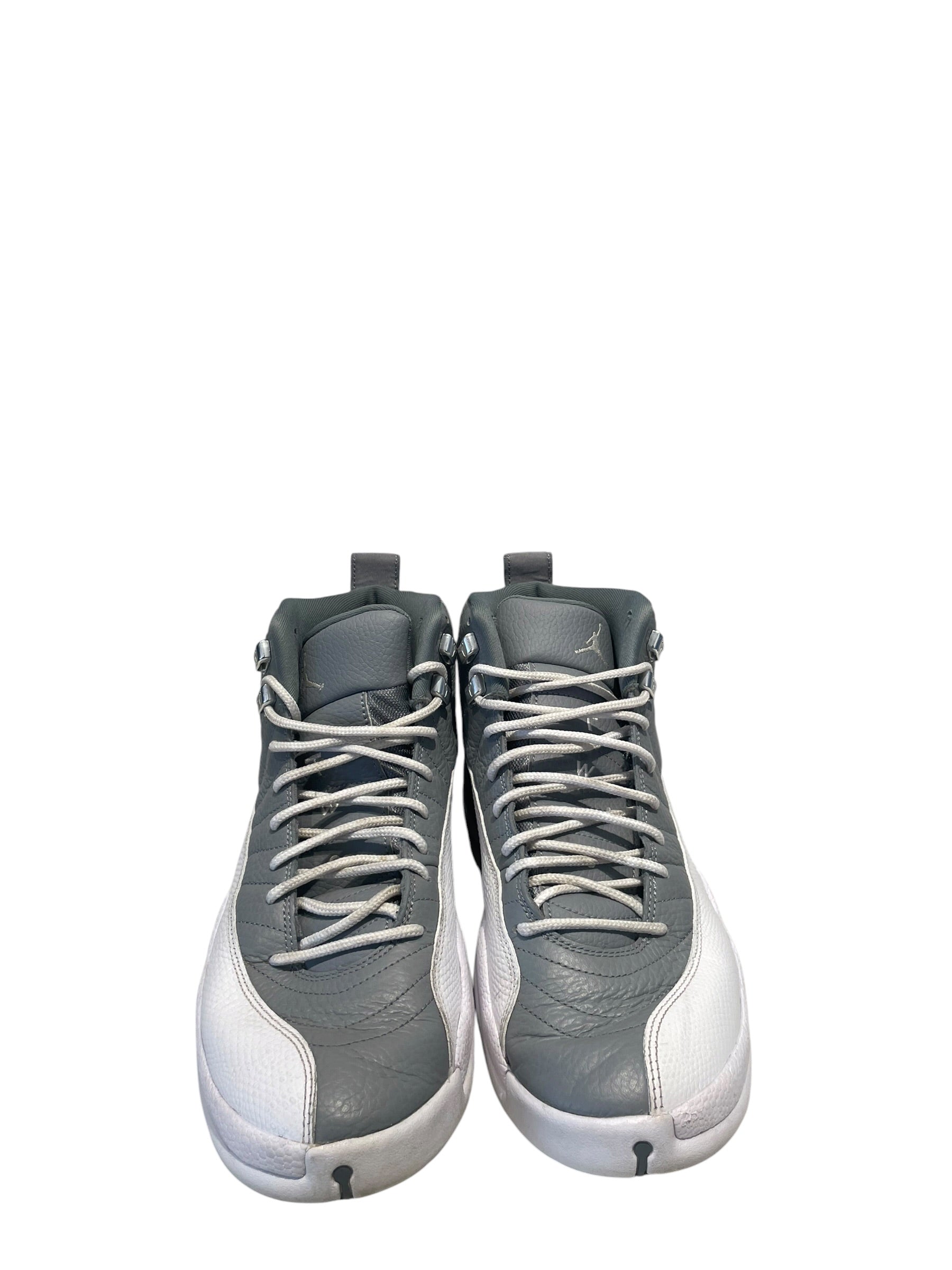 JORDAN BRAND/Hi-Sneakers/US 12/SLV/Retro 12 'Stealth' view 3