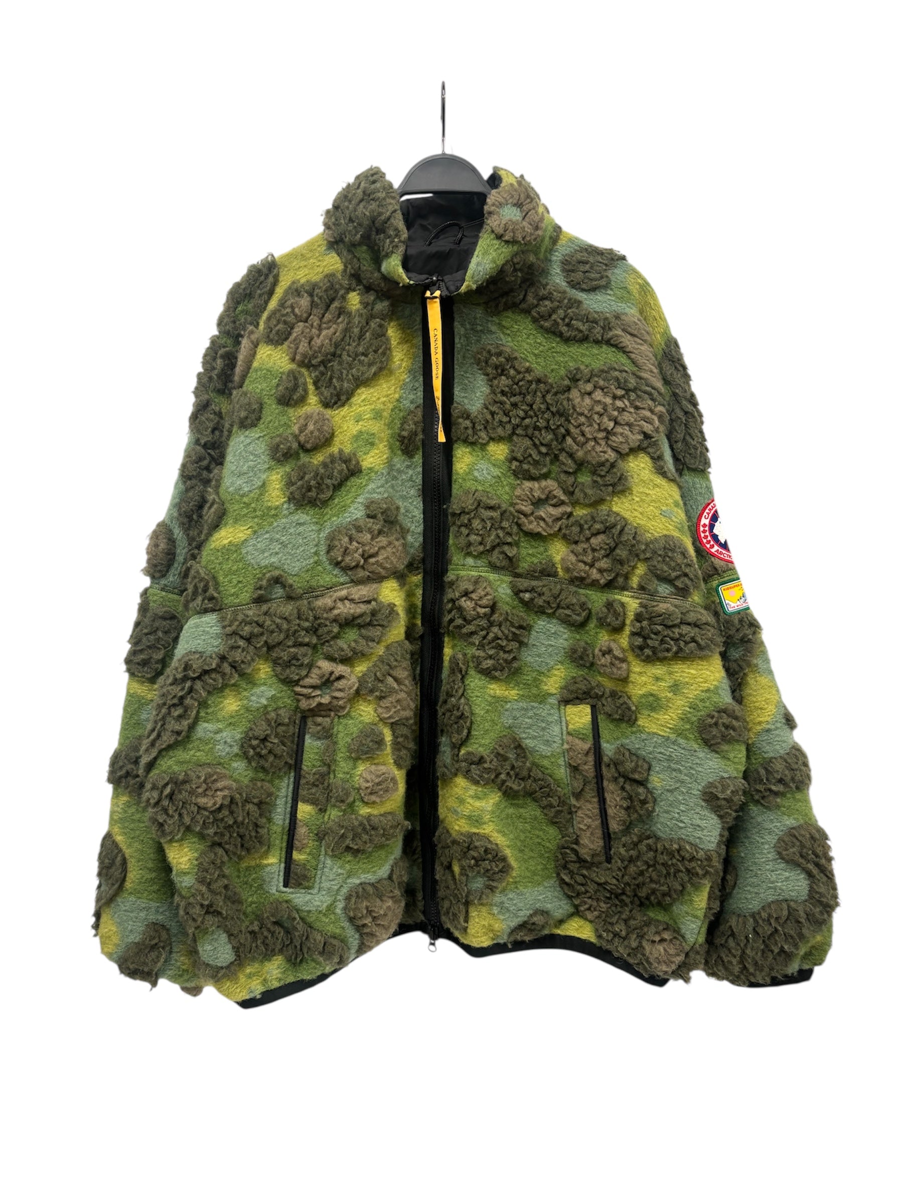CANADA GOOSE/KIDSUPER STUDIOS/Coat/M/Cotton/MLT/Camouflage/EARTHTONEFLEECE view 1