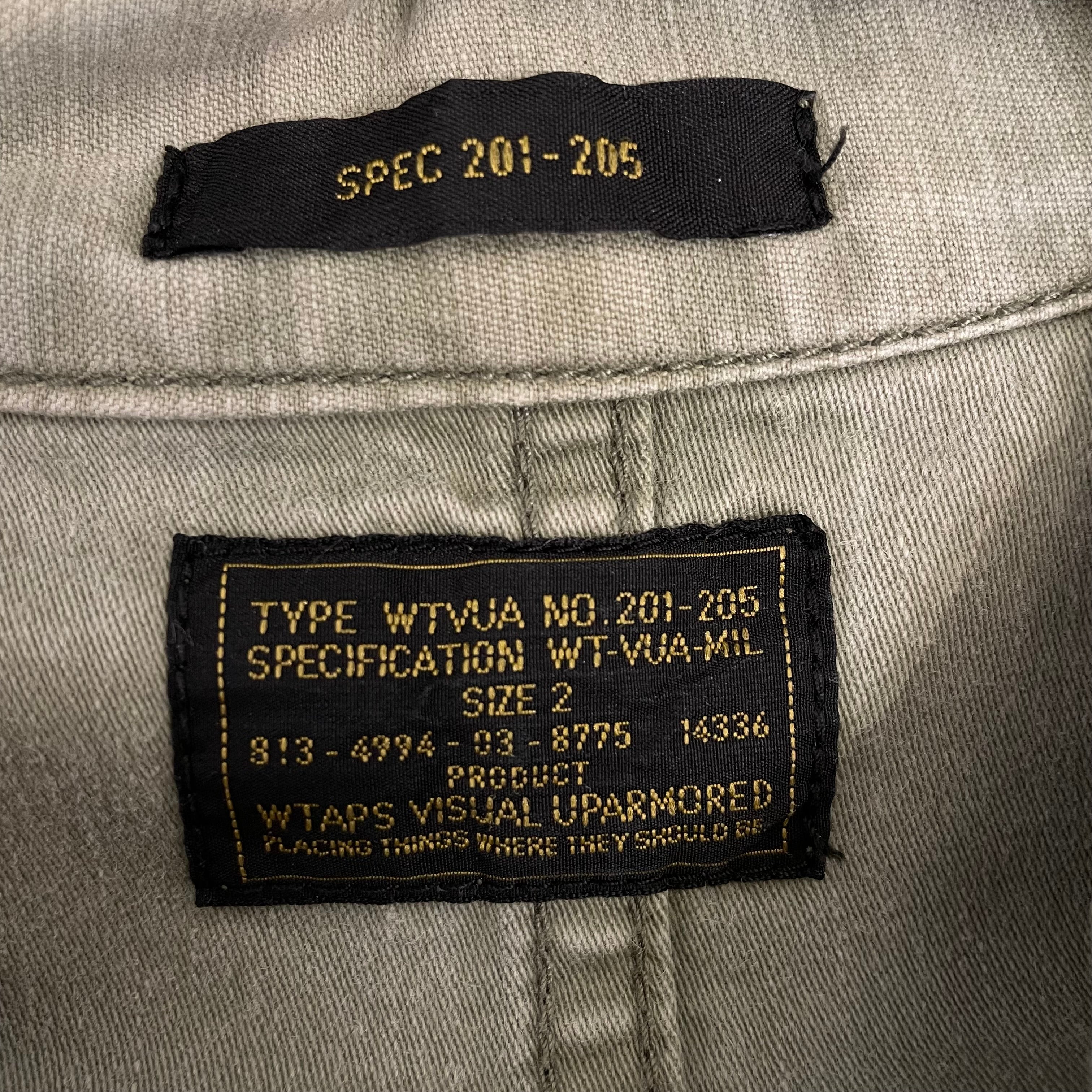 w)taps/Military Jkt/Khaki/ view 3