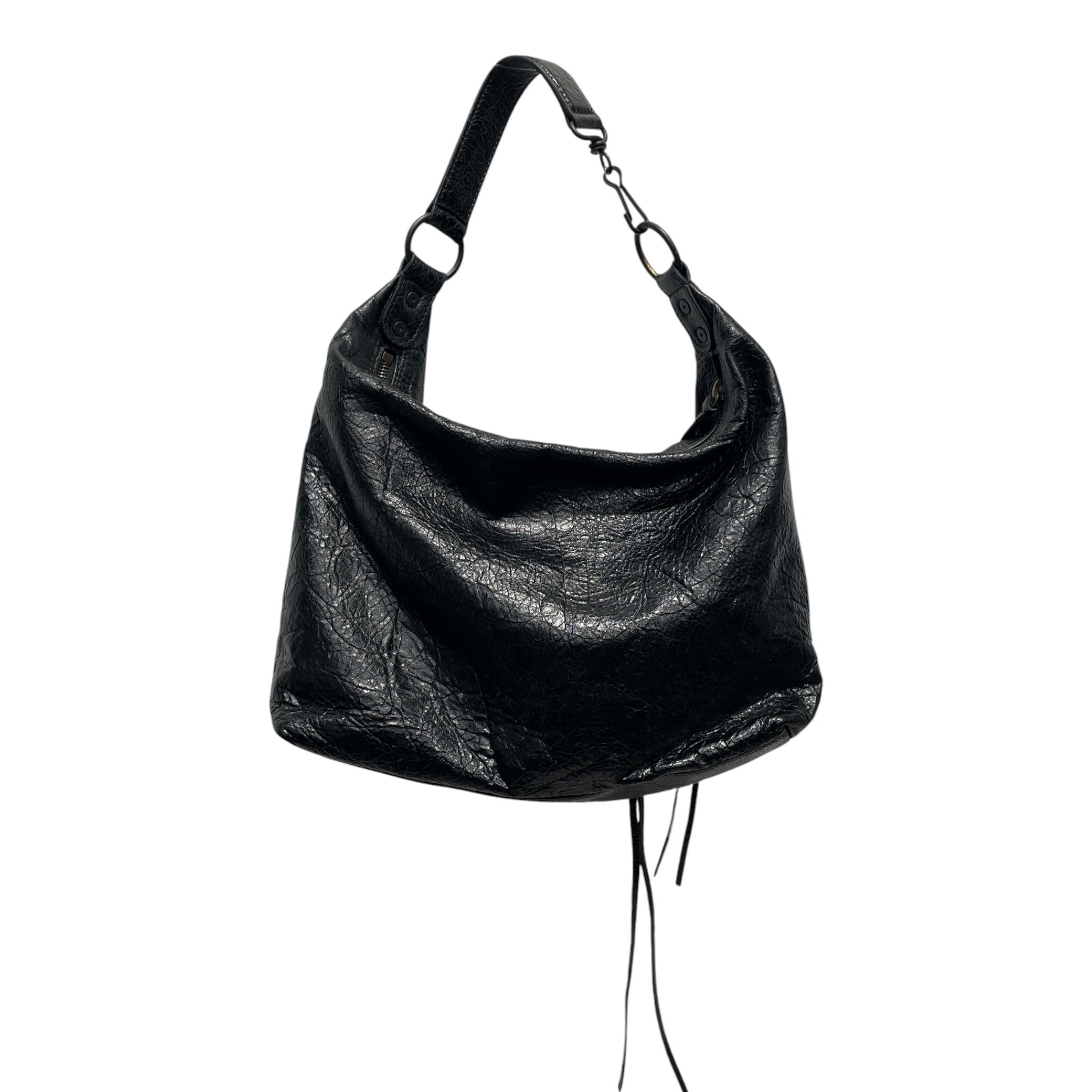 BALENCIAGA/Tote Bag/Leather/BLK/LE CITY HOBO view 2