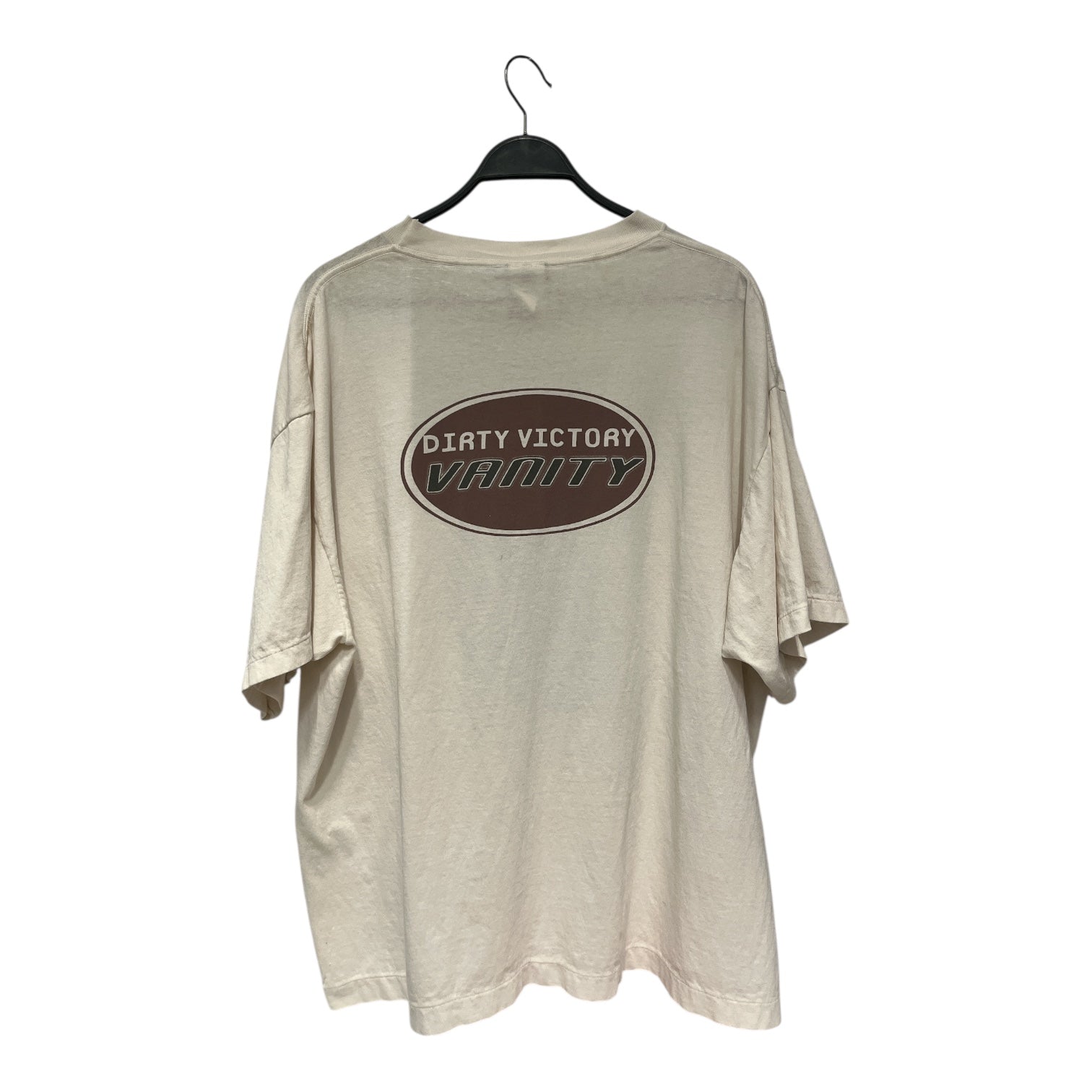 SAINT MICHAEL/T-Shirt/XXL/Cotton/WHT/Graphic/dirty victory view 2