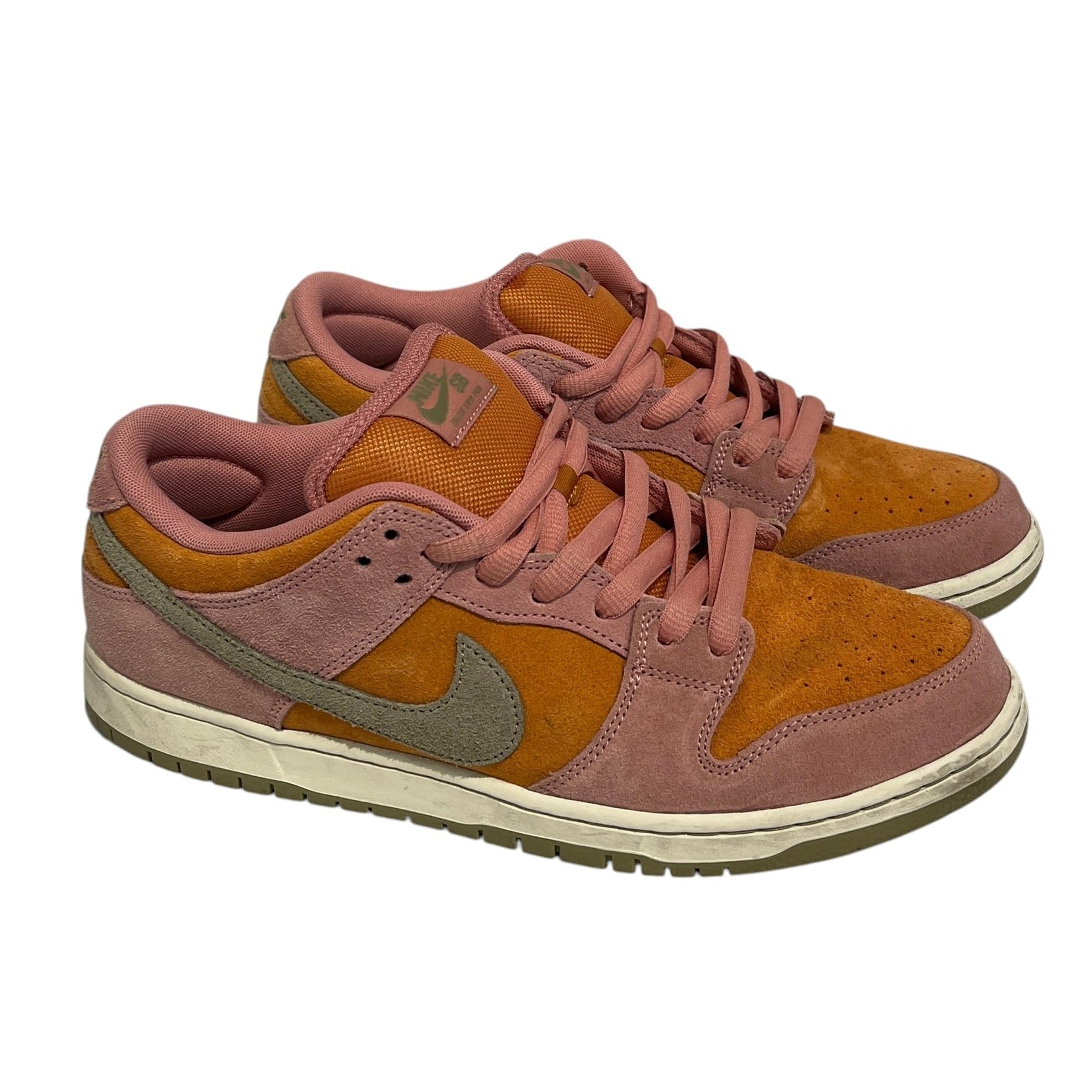 NIKE SB/Low-Sneakers/US 11.5/Suede/ORN/Dunk Low Stardust view 1