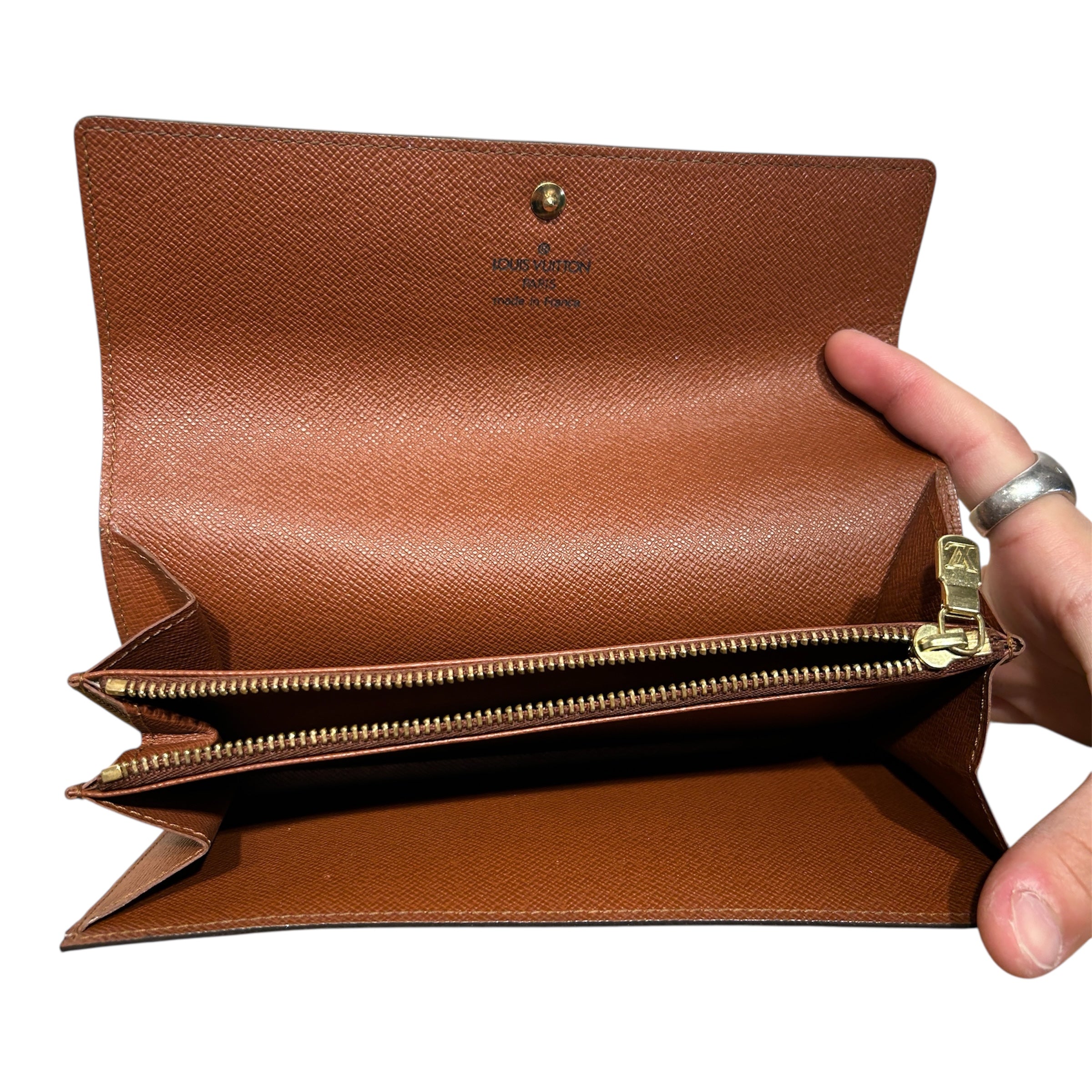 LOUIS VUITTON/Wallet/Monogram/Leather/BRW/stephen sprouse graffiti sarah view 4