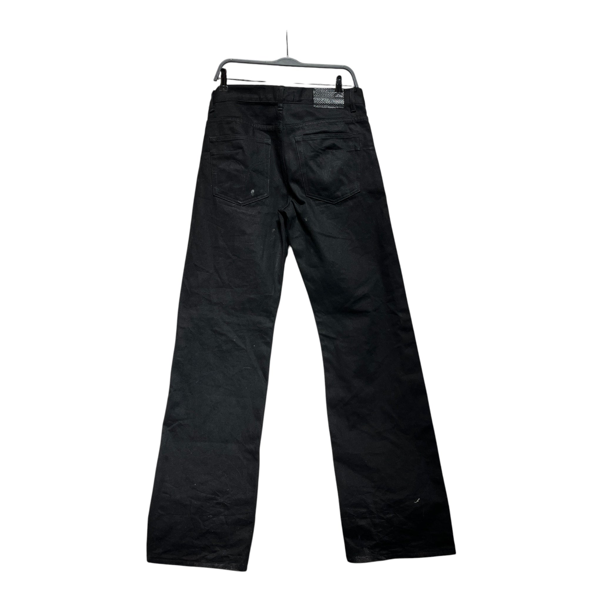 etelier gallery/Bootcut Pants/30/Denim/BLK/LOW RISE WYVERN view 2