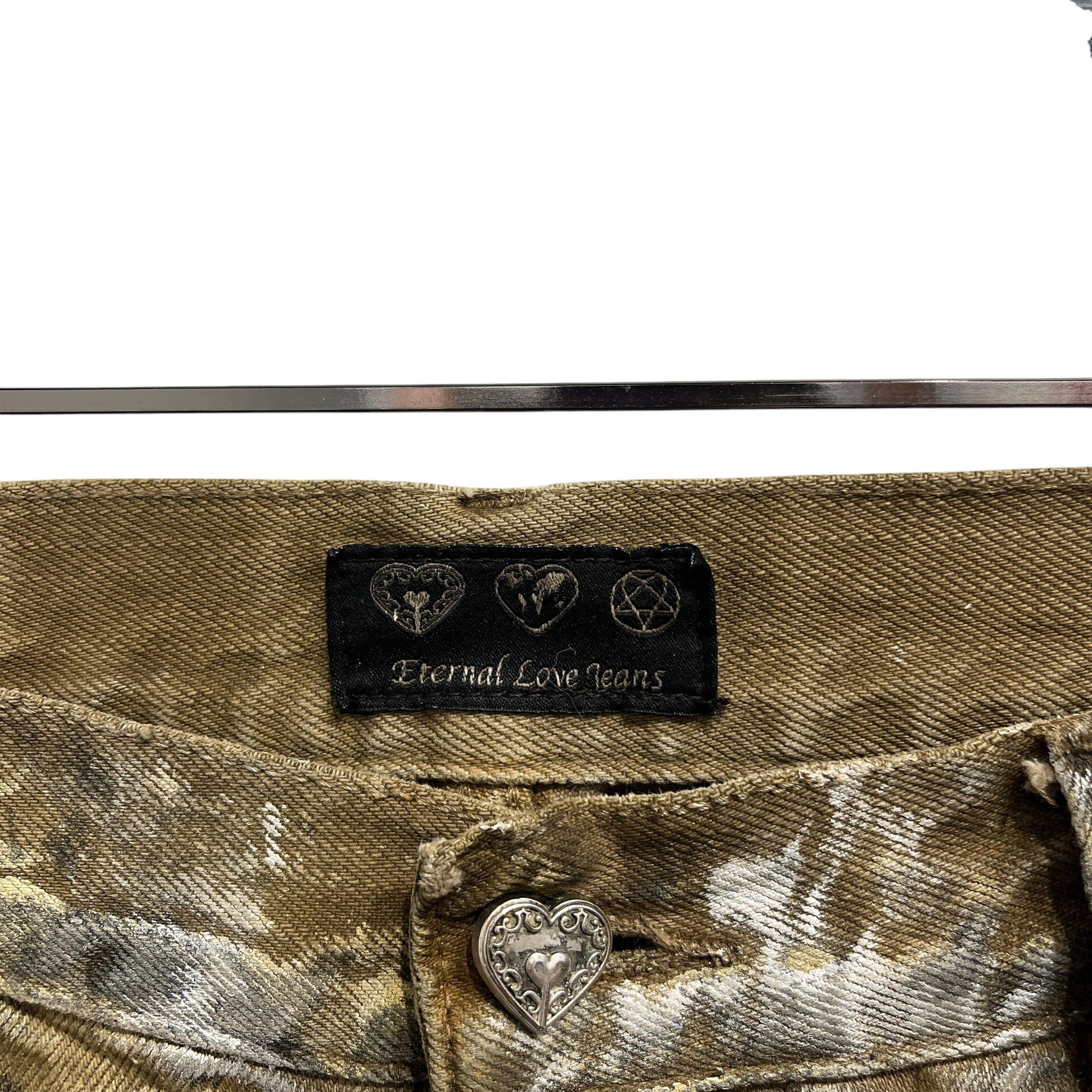 Eternal Love Jeans/Pants/32/Denim/CML/Tundra Painted Pant view 3