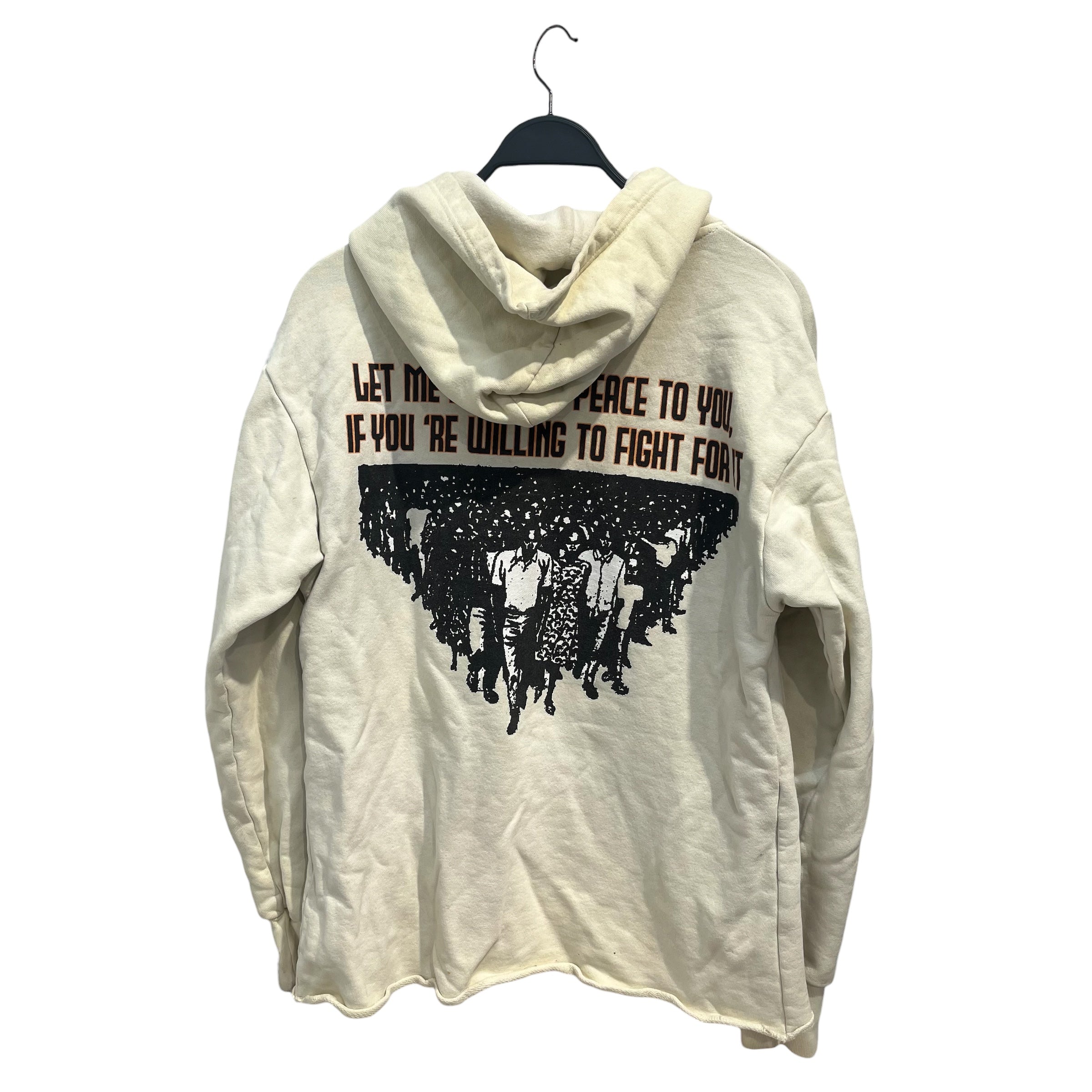 BARRIERS/Hoodie/M/Cotton/WHT/FRED HAMPTON GRAPHIC view 3
