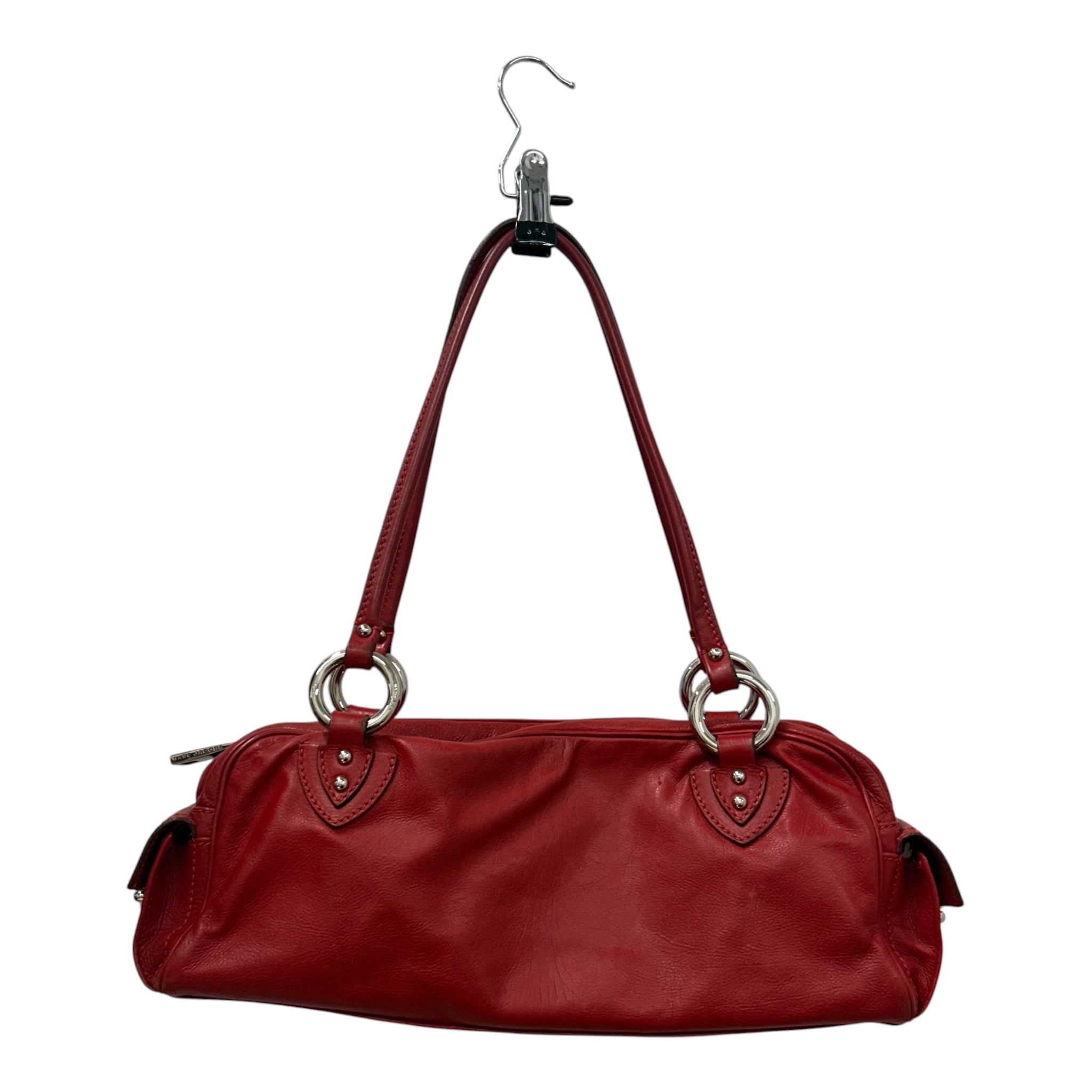 MARC JACOBS/Bag/Leather/RED/Red Leather Silver Hardware view 1