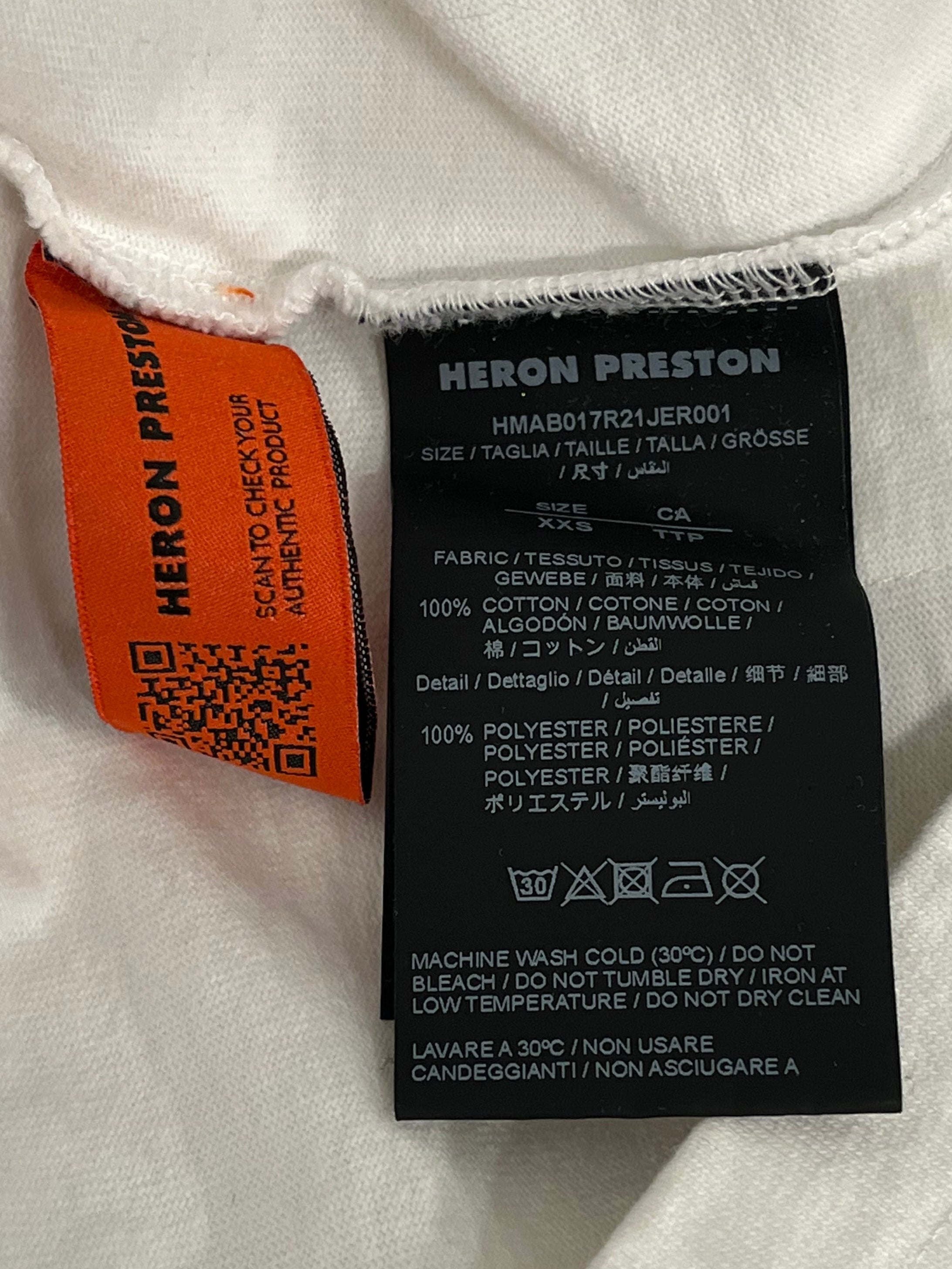 HERON PRESTON/Sweater/XXS/Cotton/WHT/WHITE TURTLE NECK view 4