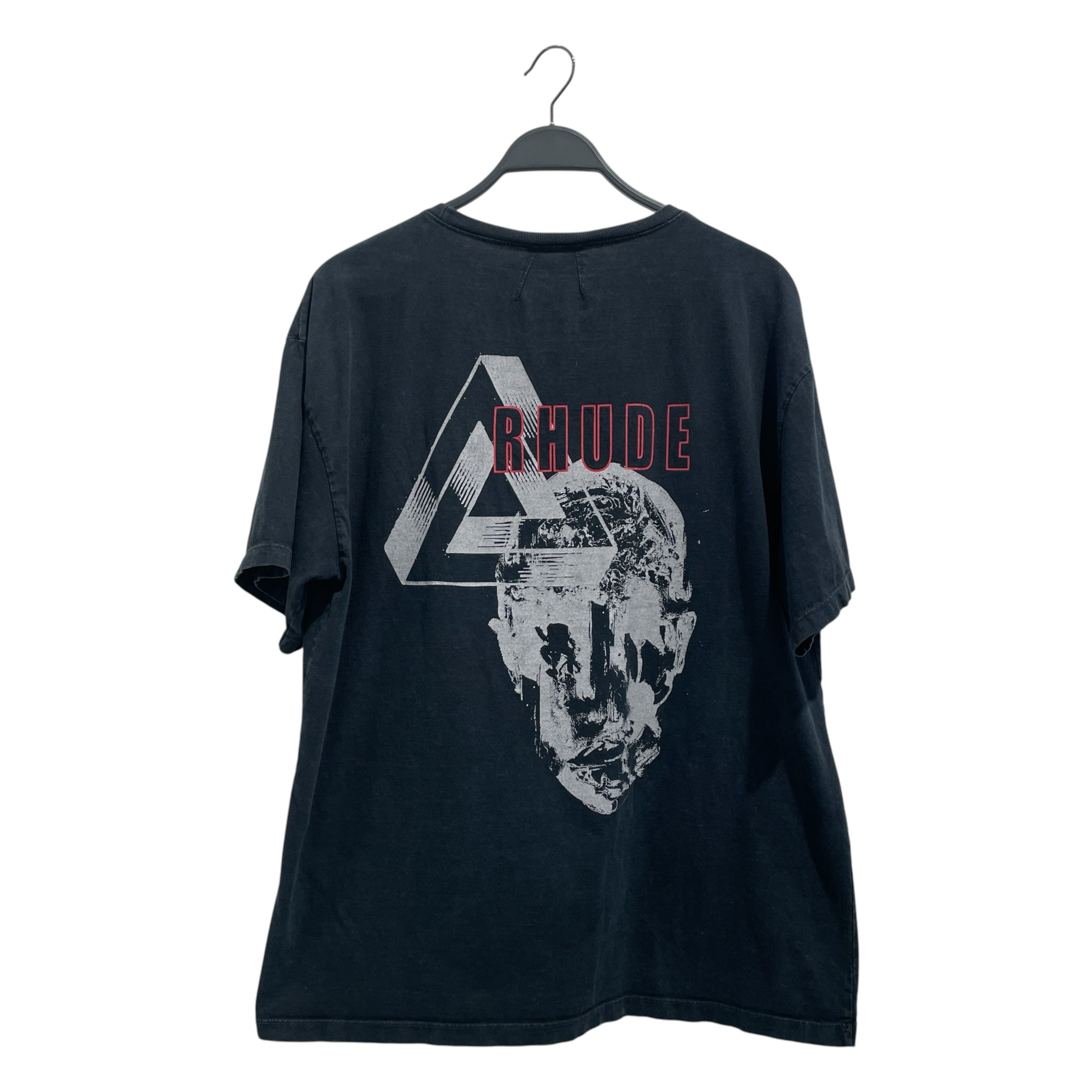 RHUDE/T-Shirt/M/Cotton/BLK/Graphic/Hell Yeah Logo Shirt view 2