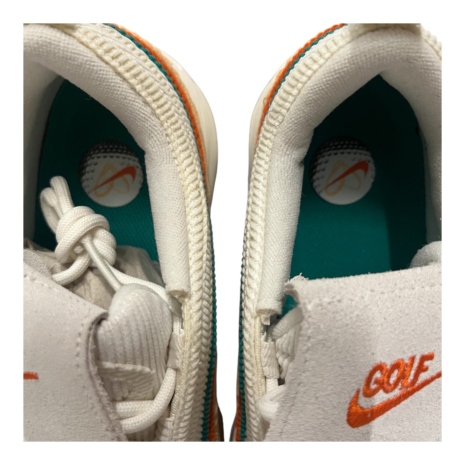 NIKE/Hi-Sneakers/US 11/Acrylic/WHT/foamposite view 3