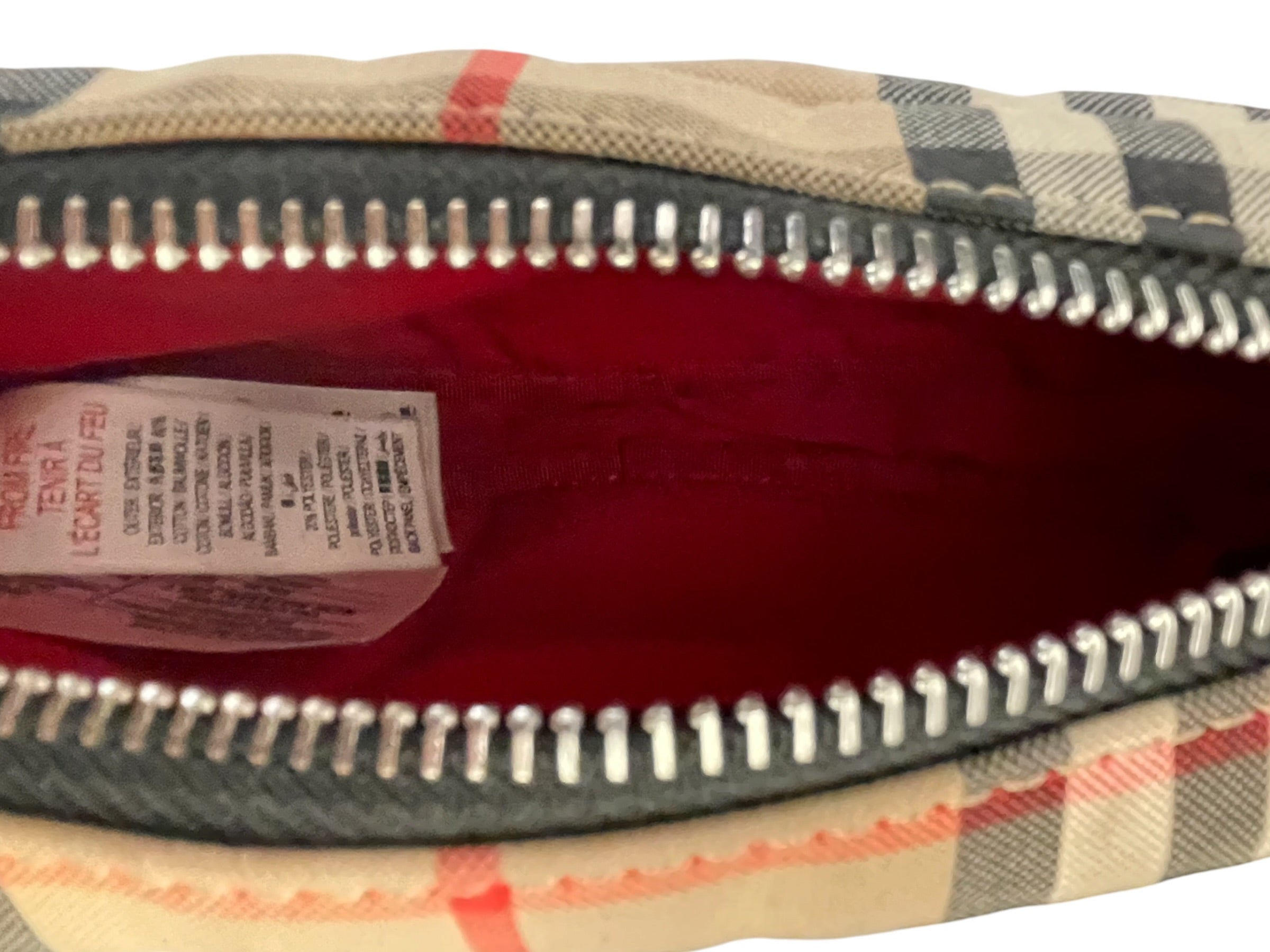 BURBERRY/Fanny Pack/Glen Check/Cotton/CML/Small Cannon Belt Buckle Strap view 4