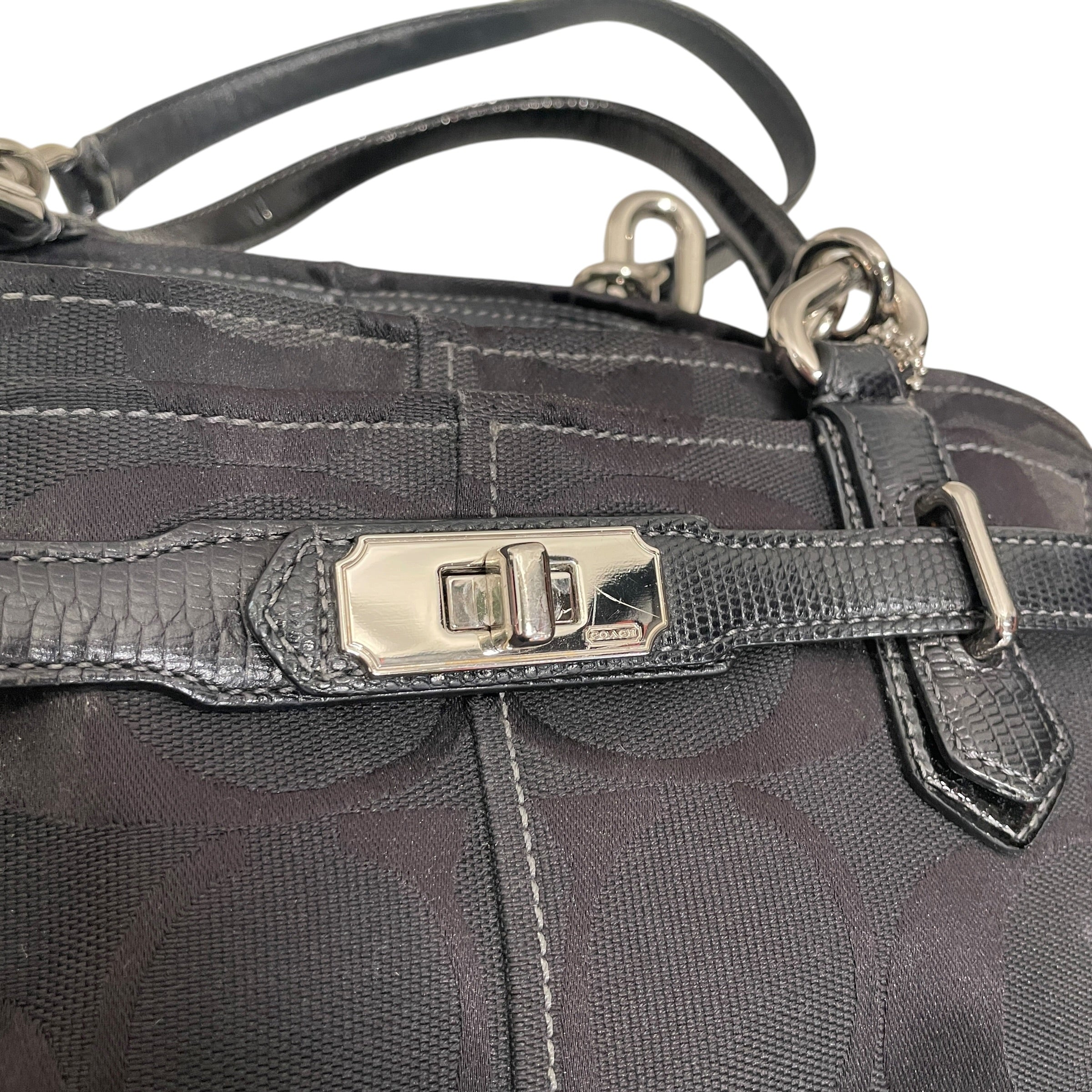 COACH/Hand Bag/COACHBLKMONOGRAM view 4