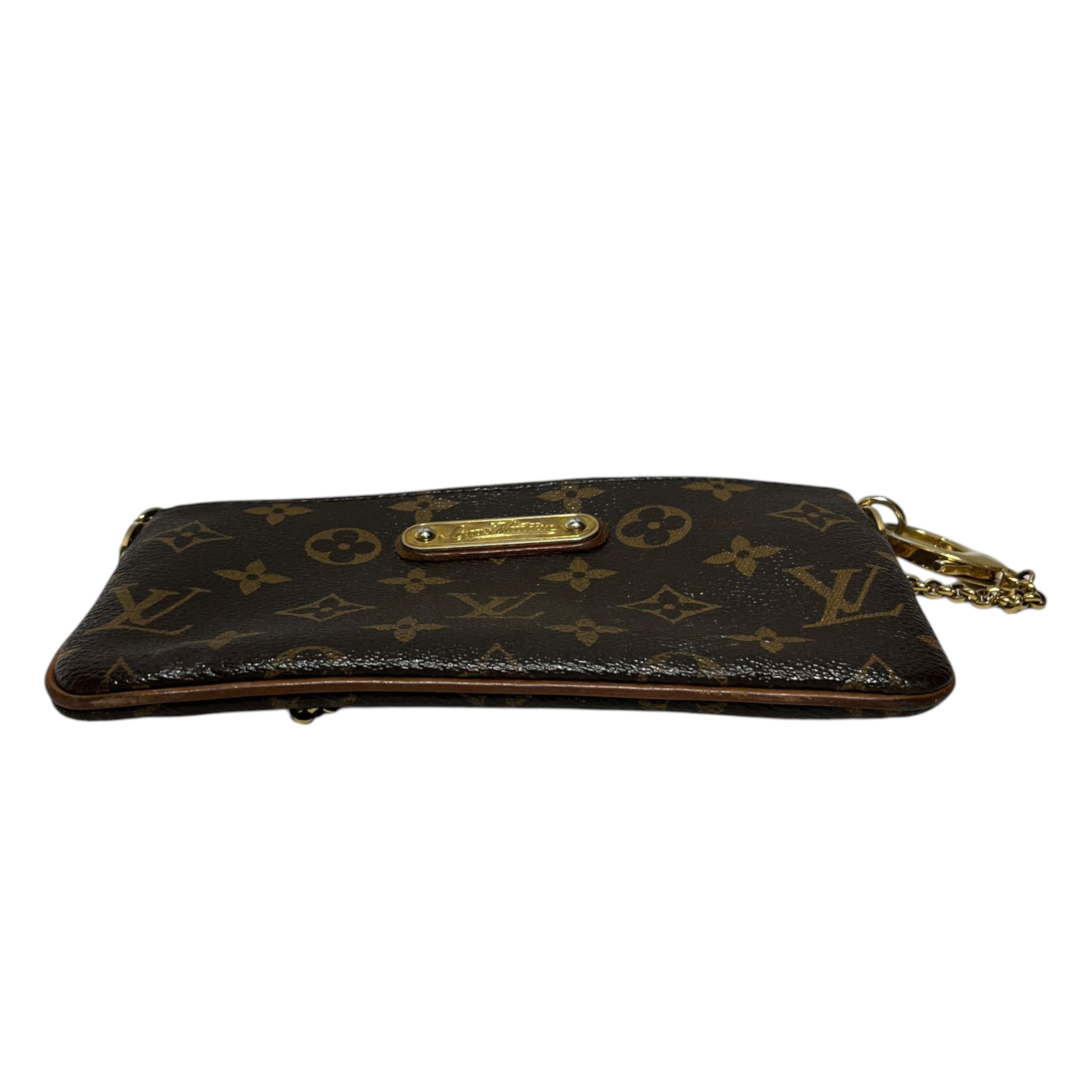 LOUIS VUITTON/Hand Bag/Monogram/Leather/BRW/MILLA MM view 3