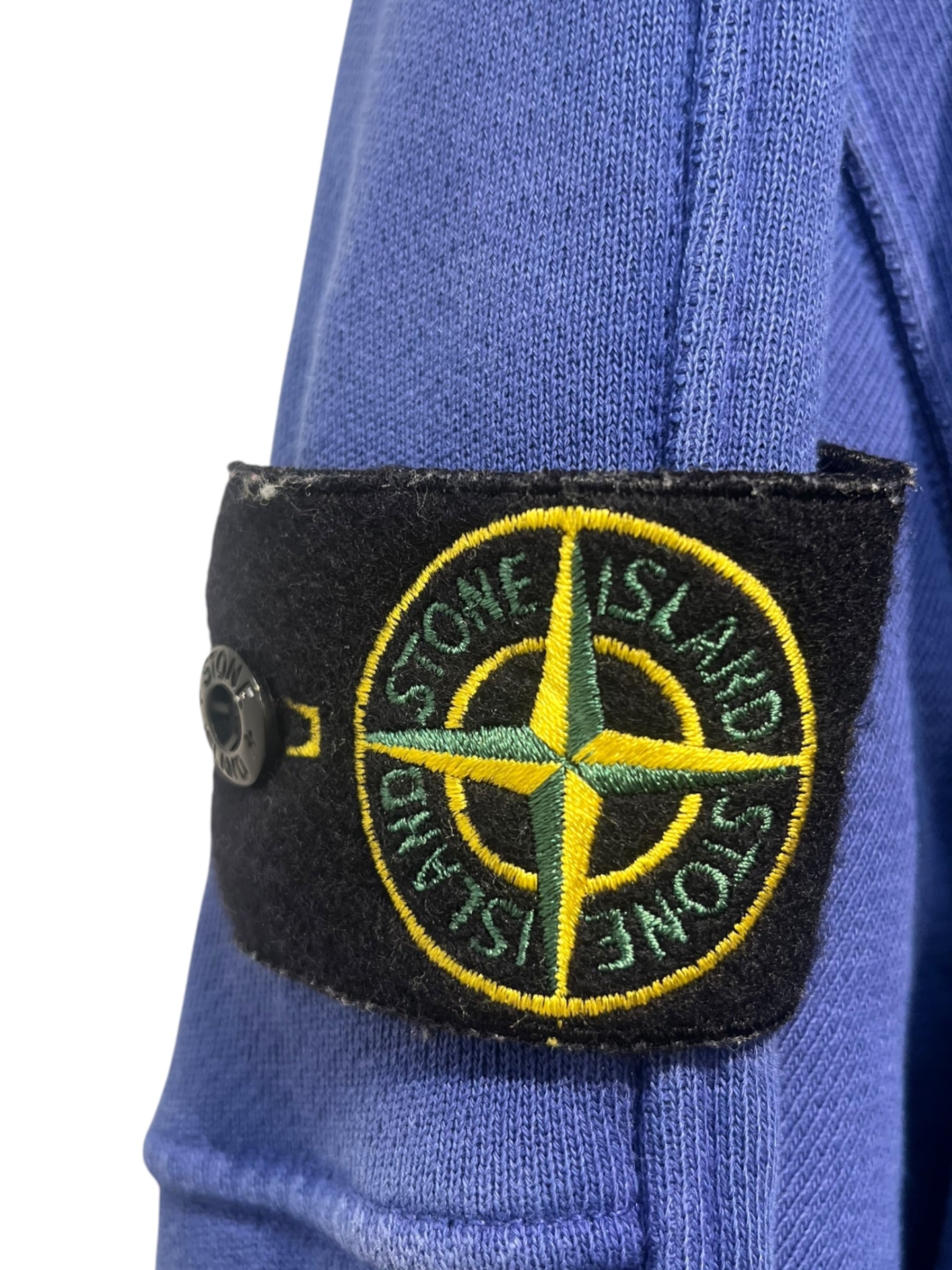 STONE ISLAND/Sweatshirt/XL/Cotton/NVY/CUT & SEW PANELS PATCH view 3