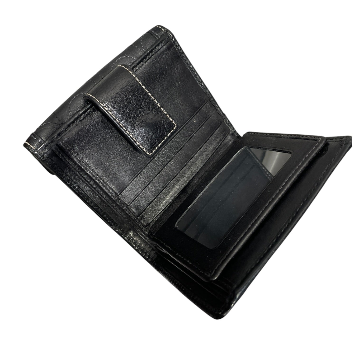COACH/Wallet/Leather/BLK/L's/ view 4