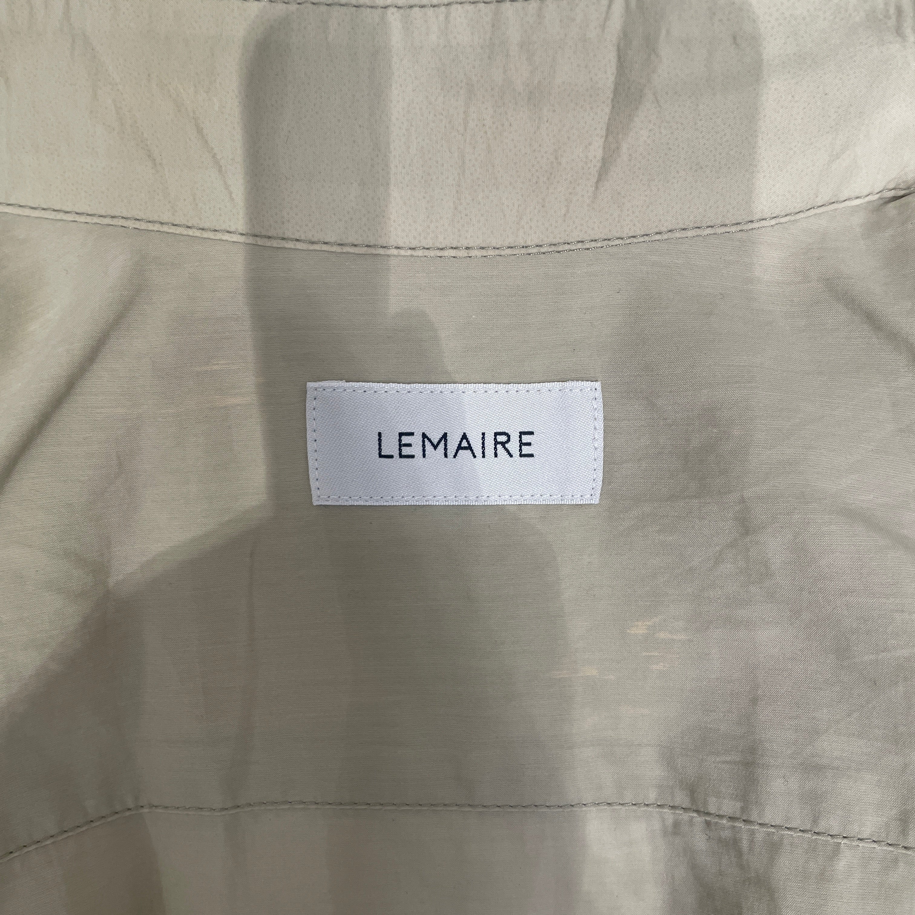 LEMAIRE/SS Shirt/XS/Cotton/GRN/FRONT RIGHT POCKET view 3