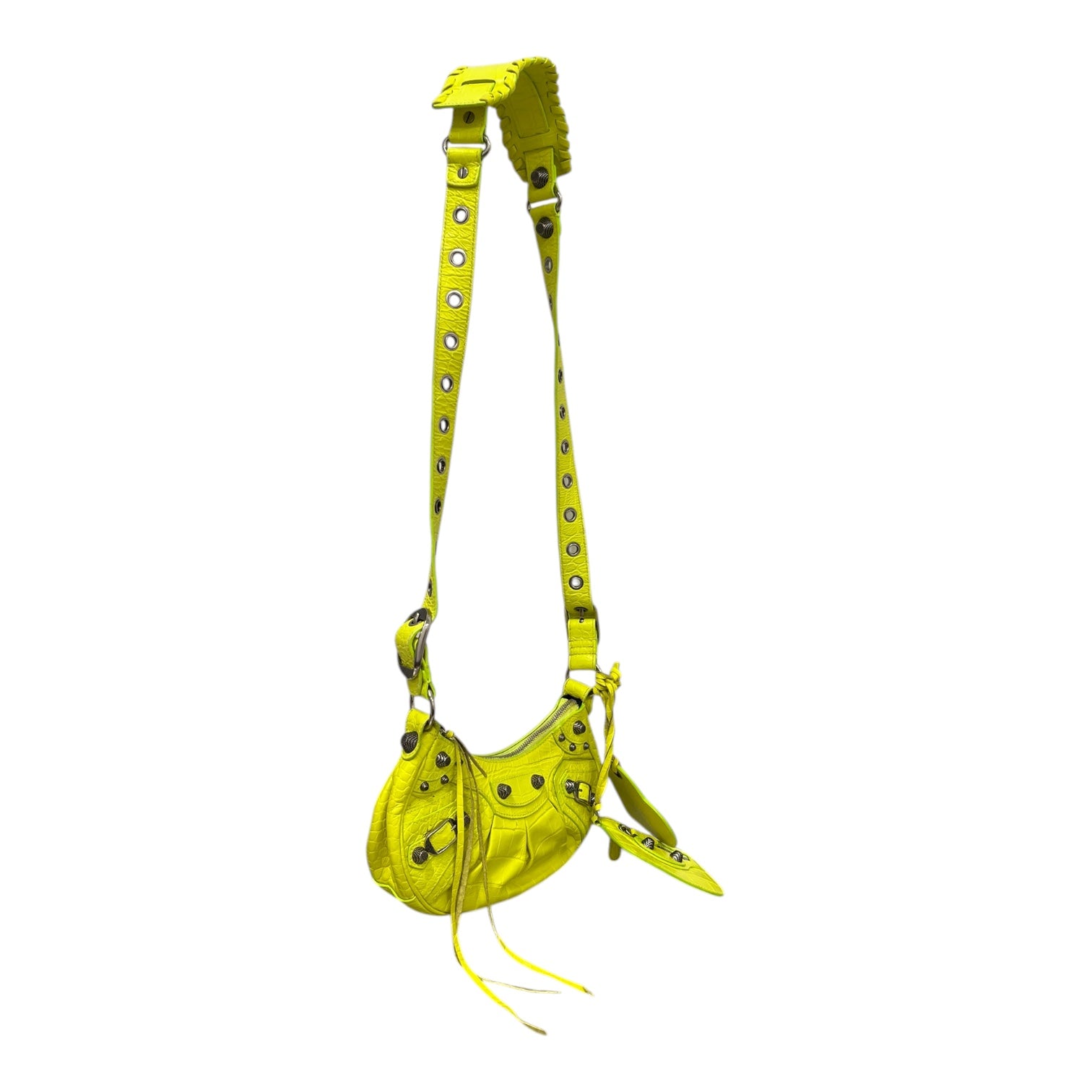 BALENCIAGA/Cross Body Bag/Leather/GRN/NEO CAGOLE view 3