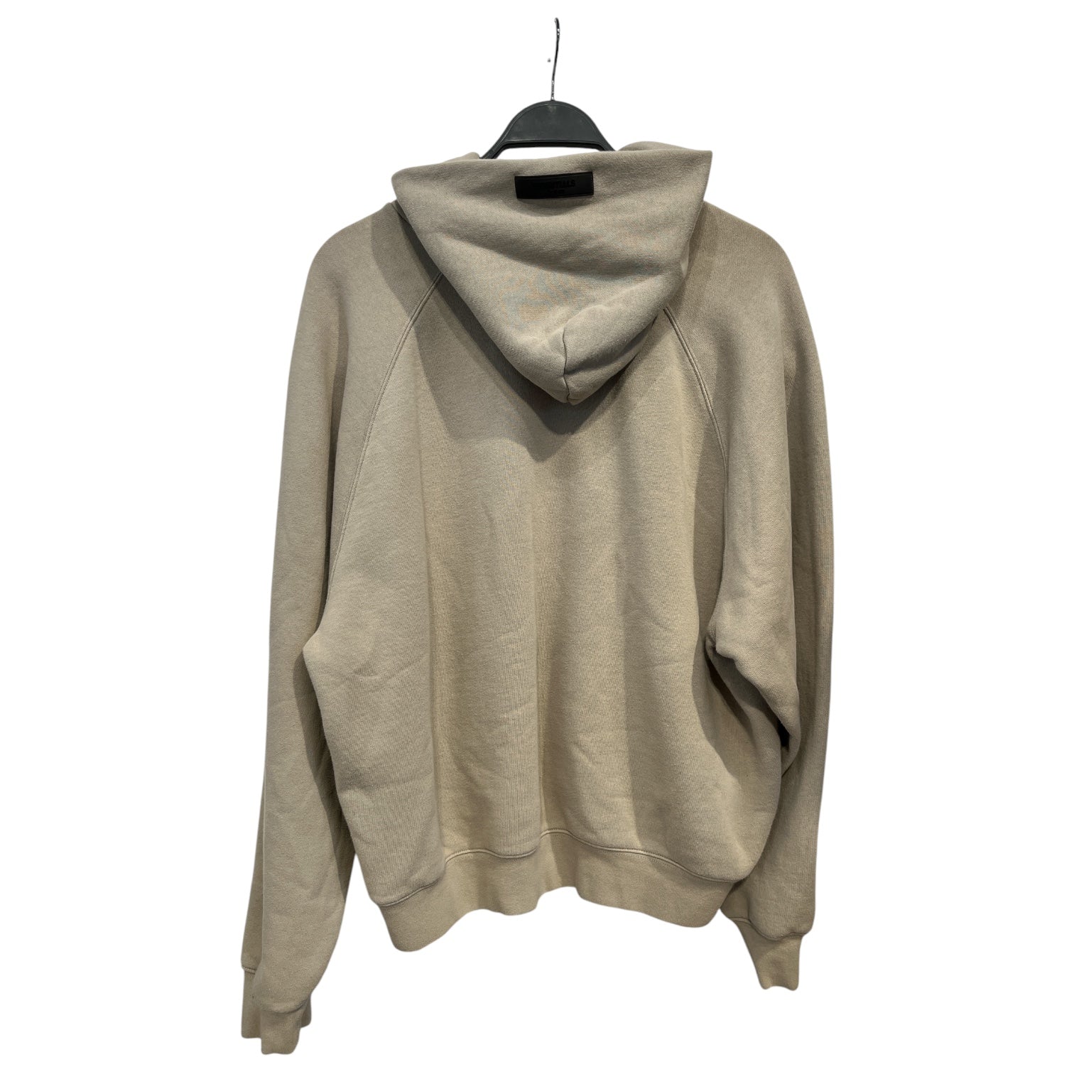 FOG ESSENTIALS/Hoodie/M/Cotton/BEG/ESSENTIALS CENTER LOGO view 2