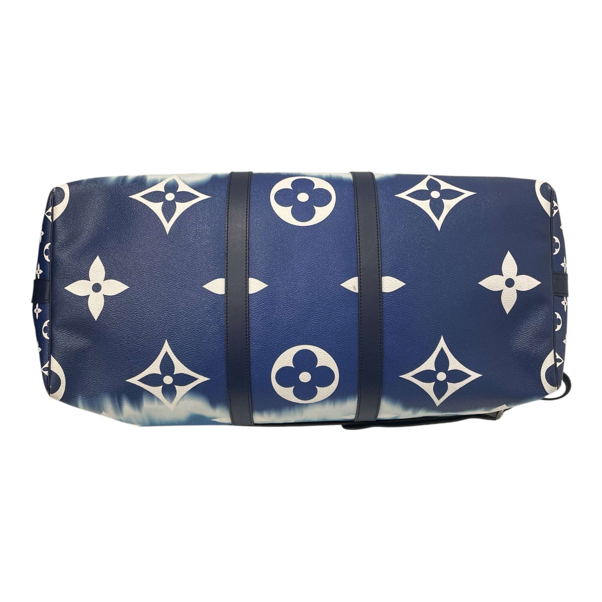 LOUIS VUITTON/Luggage/Monogram/Leather/BLU/BLUETIEDYE view 3
