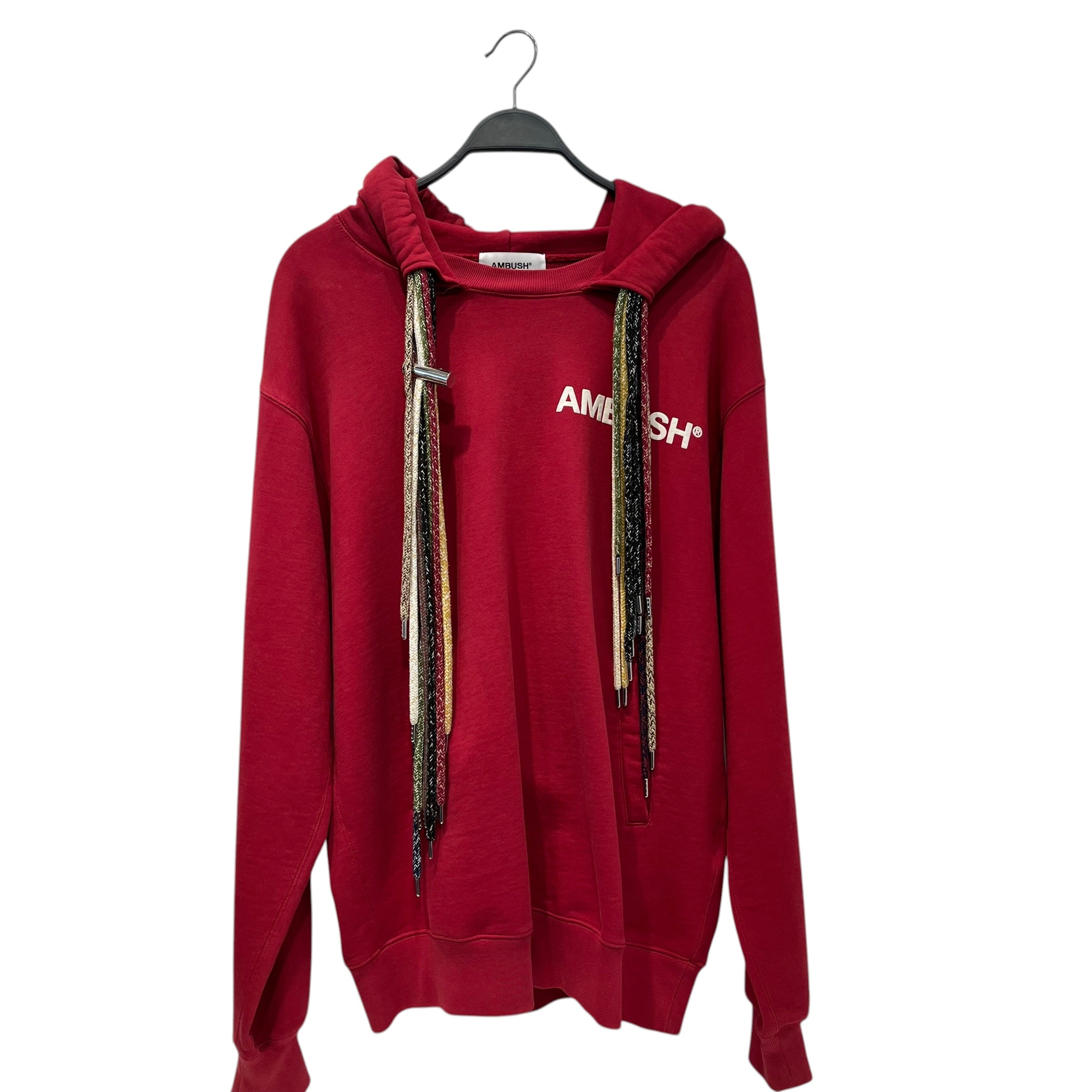 AMBUSH/Hoodie/3/Cotton/RED/Corded view 1