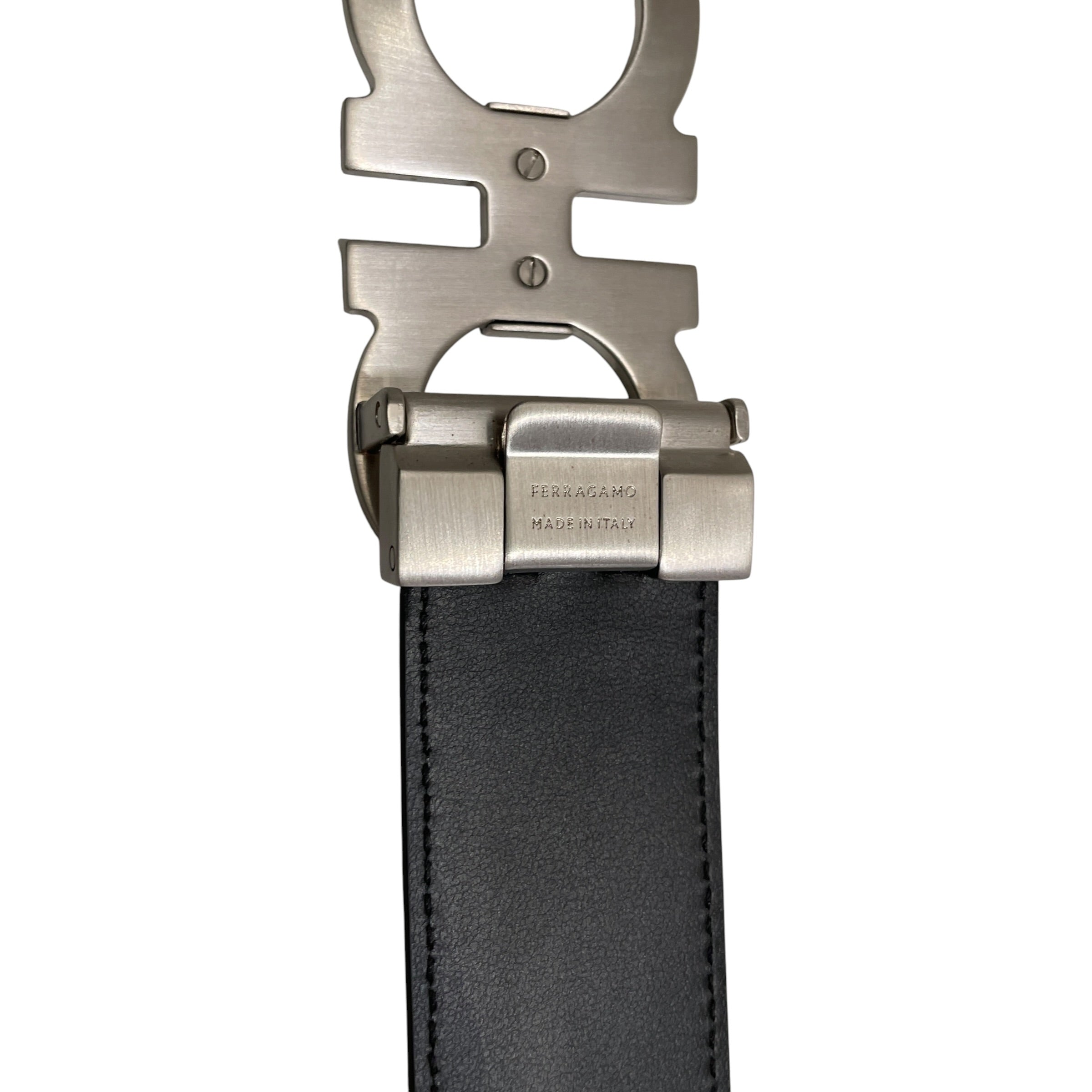 Salvatore Ferragamo/Belt/Leather/BRW/M's/GANCINI REVERSIBLE BELT view 3