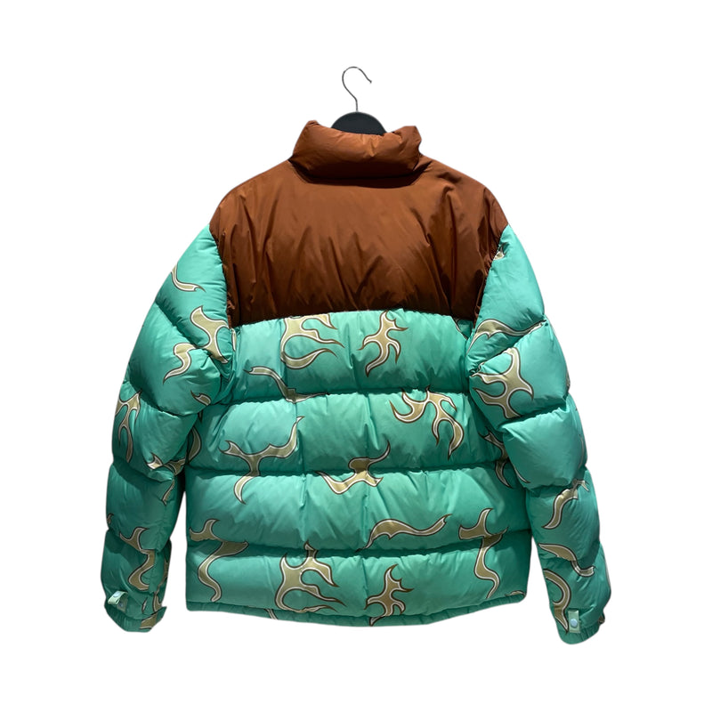 GOLF WANG/Puffer Jkt/L/Polyester/GRN/All Over Print/