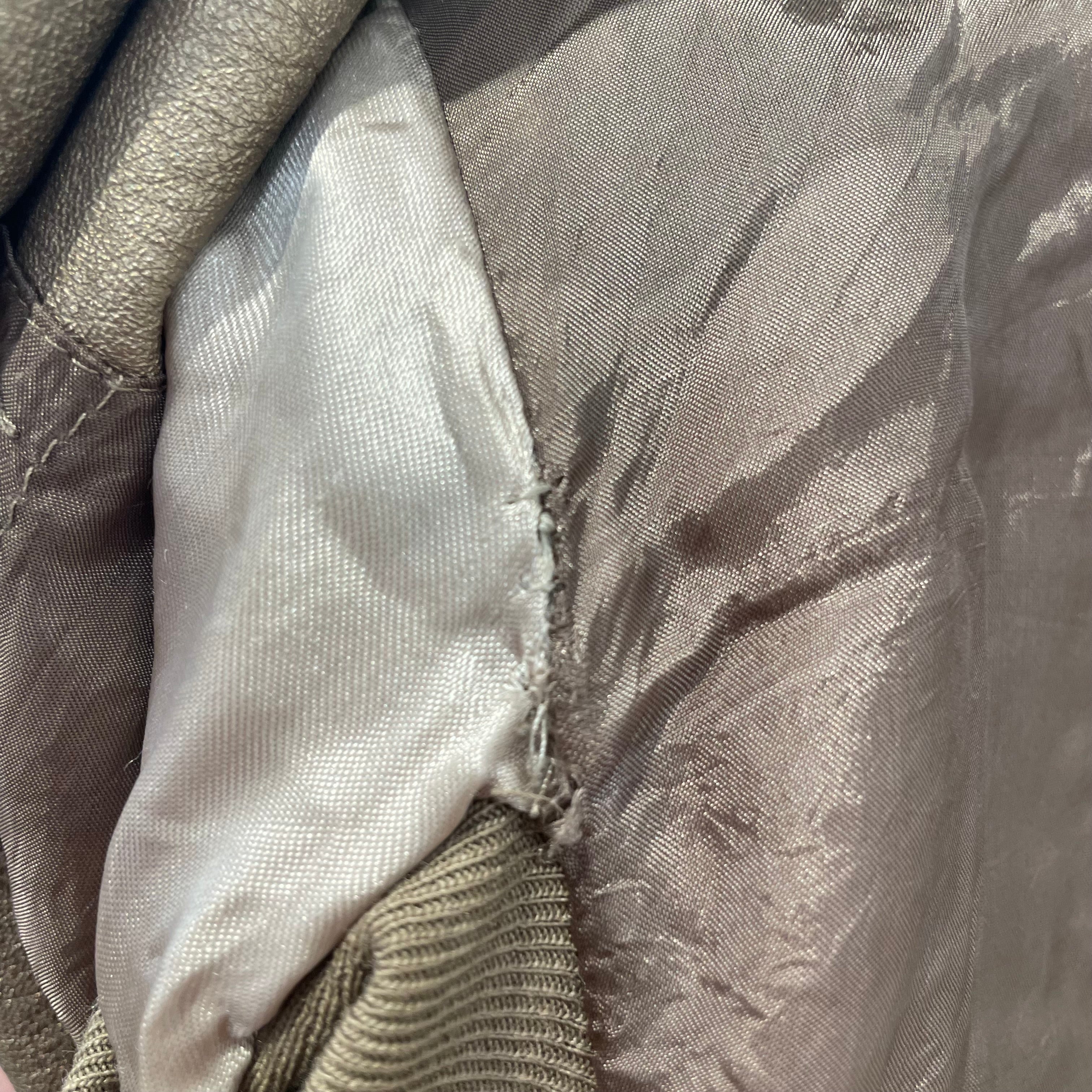 Rick Owens/Leather Jkt/40/Leather/BRW/olmar bronze pleated leather view 7