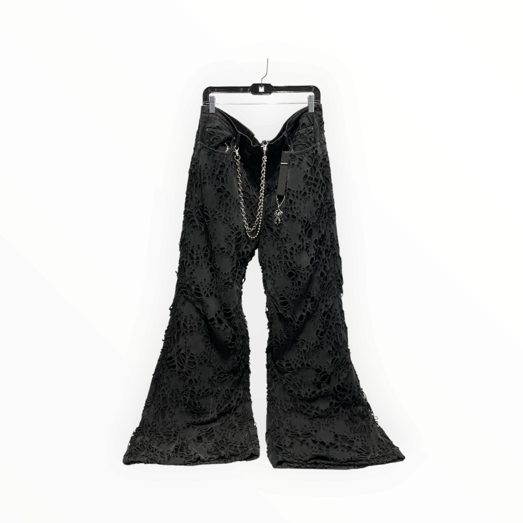 brotherly love/Pants/XL/Cotton/BLK/netted view 1