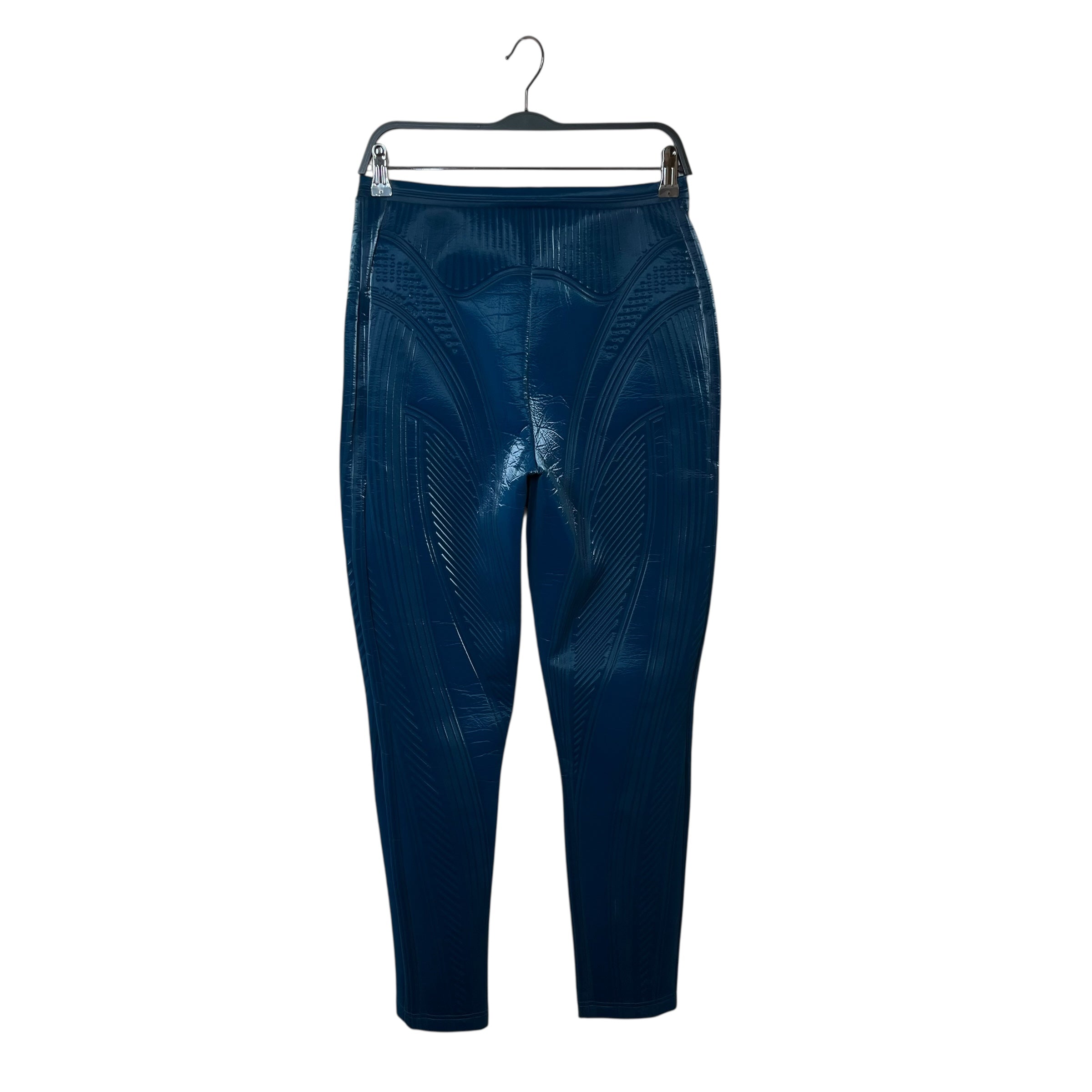 MUGLER/Bottoms/42/Polyester/BLU/embossed view 2