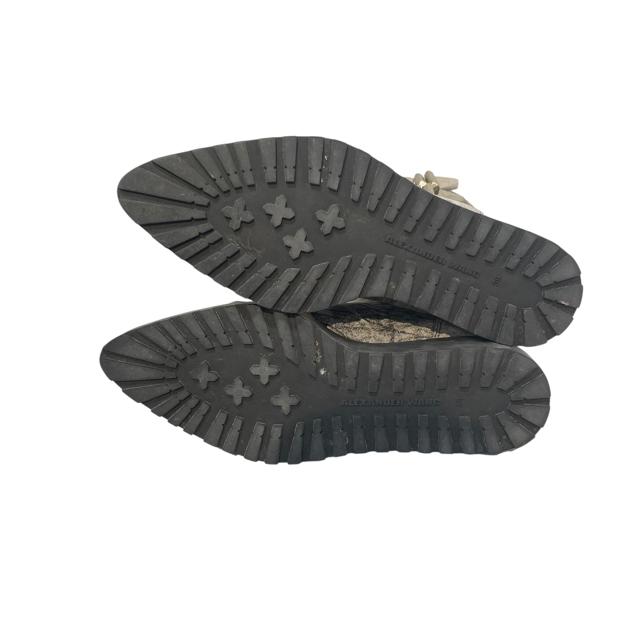 Alexander Wang/Boots/EU 38/Leather/SLV/Frankie Creeper Boots view 7