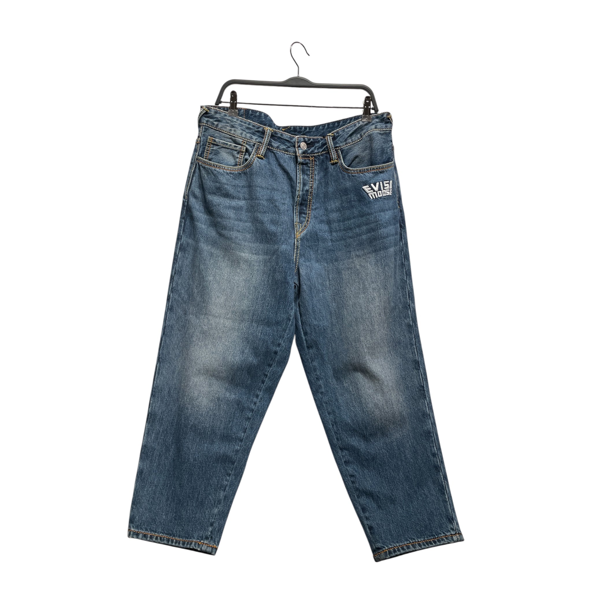 EVISU/MOOSE KNUCKLES/Pants/L/Denim/BLU/Graphic/MOOSE KNUCKLES x EVISU JEANS view 1