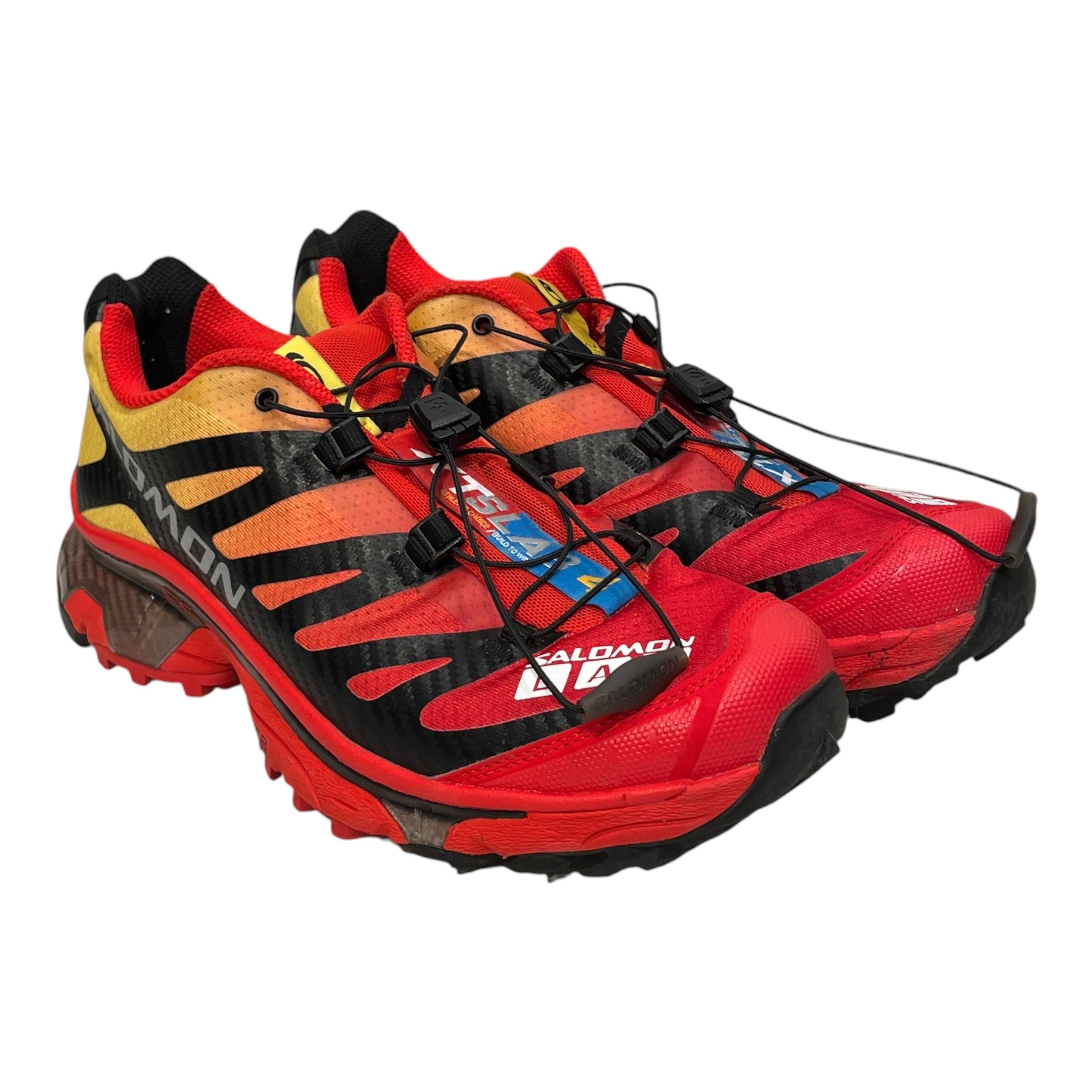 salomon/Low-Sneakers/US 8.5/Stripe/Nylon/RED/XTSLAB4 view 1