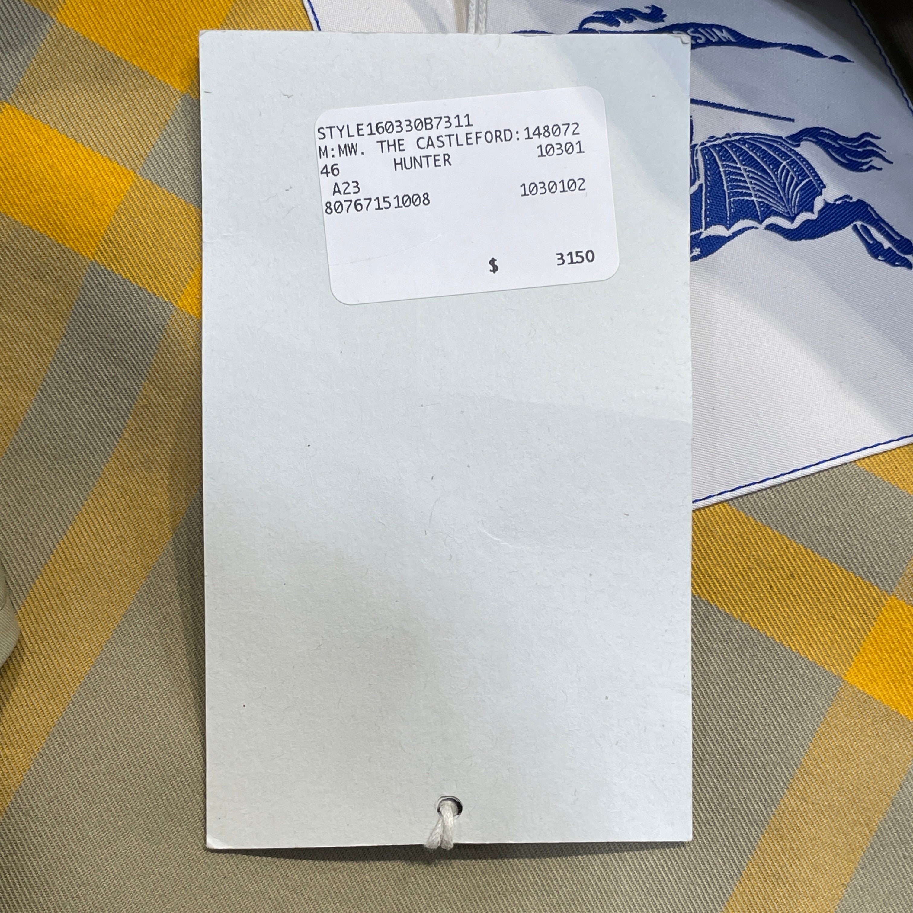 BURBERRY/Trench Coat/54/Cotton/BEG/Castleford Trench view 14