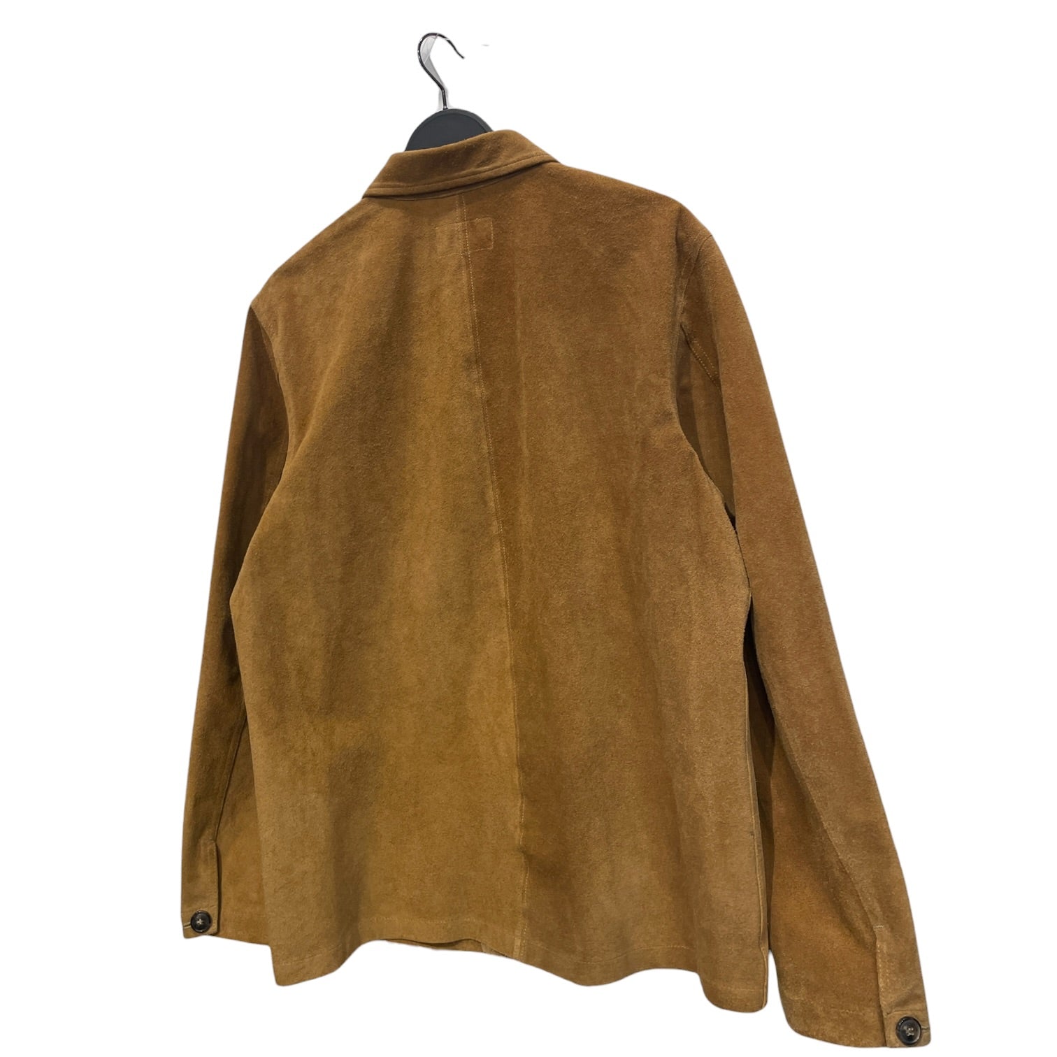 BUCK MASON/Tailored Jkt/L/Leather/CML/SUEDE TAILORED JKT BRW BUTTON view 2