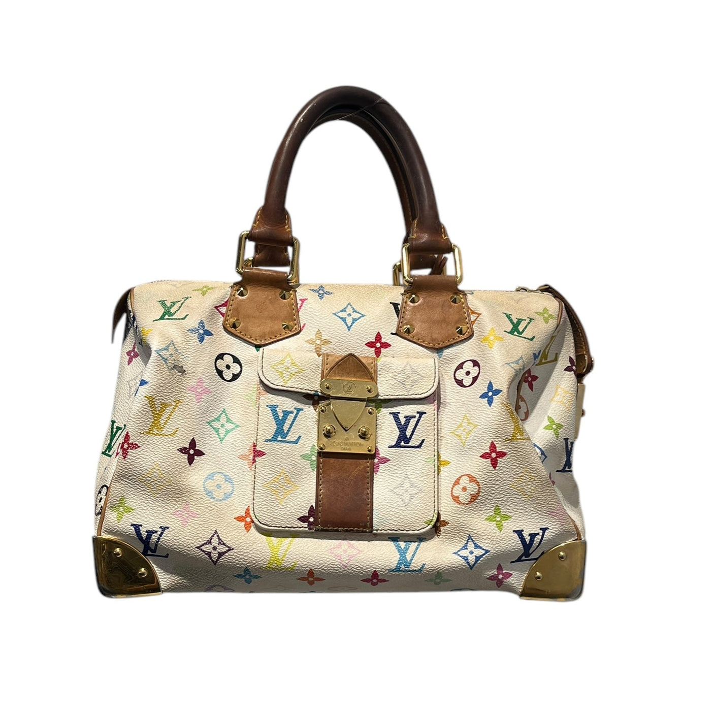 LOUIS VUITTON/Hand Bag/Monogram/MLT/TAKASHI MURAKAMI view 1