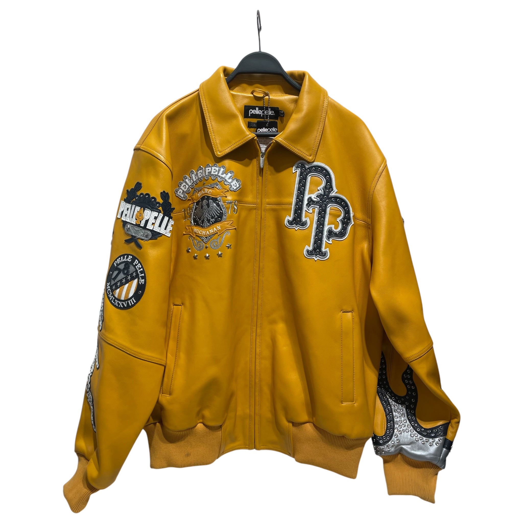 Pelle Pelle/Jacket/XXL/Leather/GLD/Graphic/WORLD FAMOUS BUCHANAN view 1