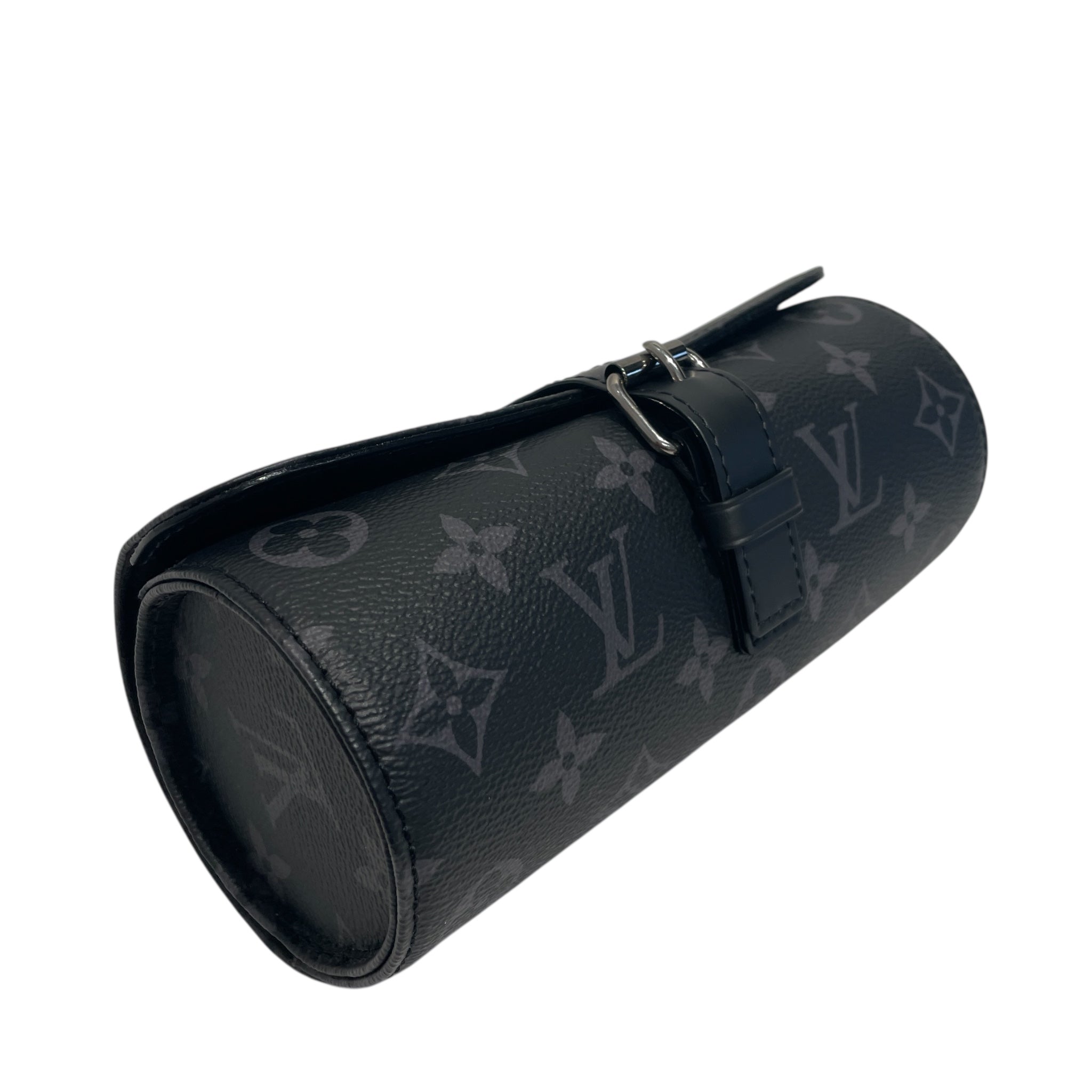 LOUIS VUITTON/Bag/All Over Print/Leather/BLK/watch case view 1