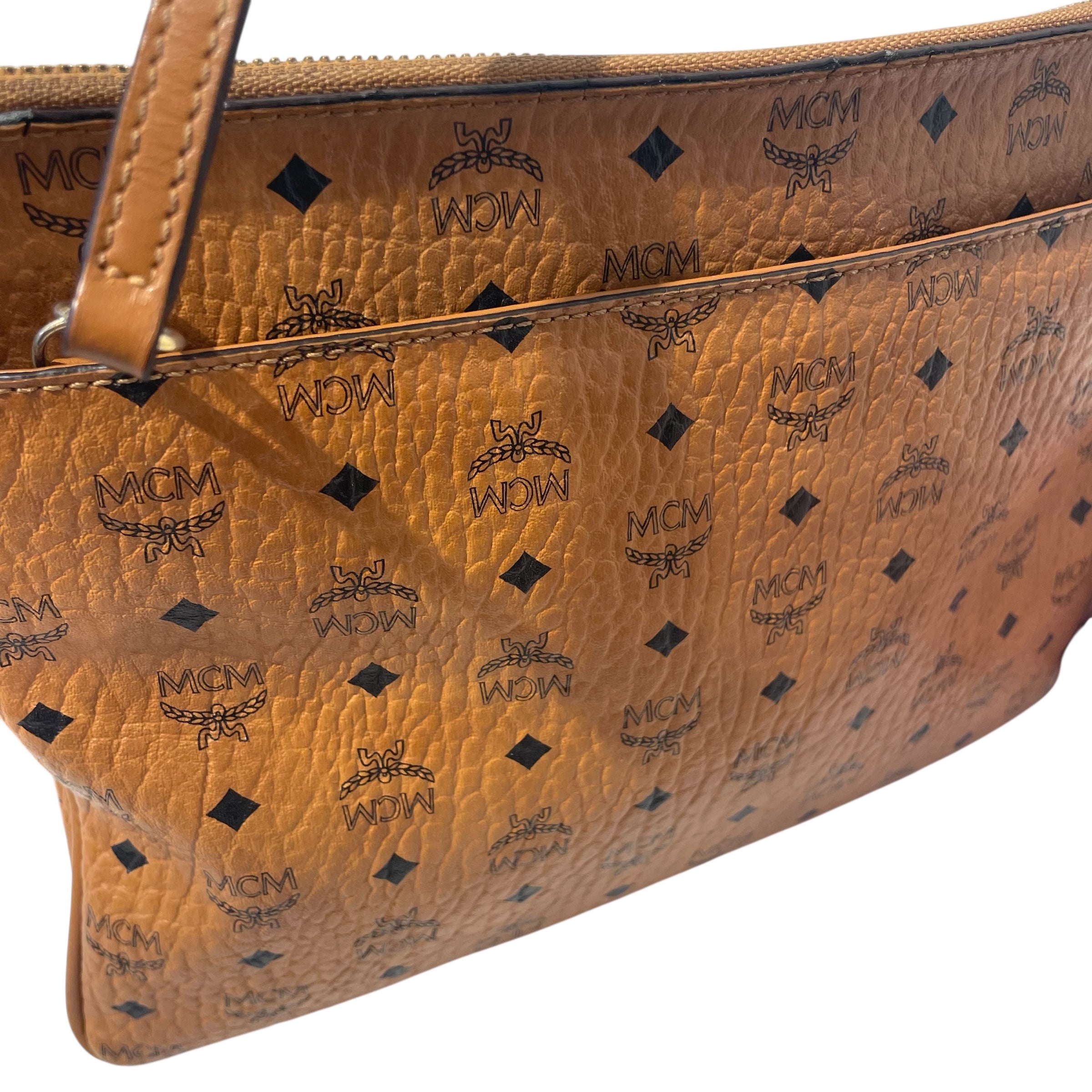 MCM/Cross Body Bag/M/Monogram/Leather/BRW/ view 8
