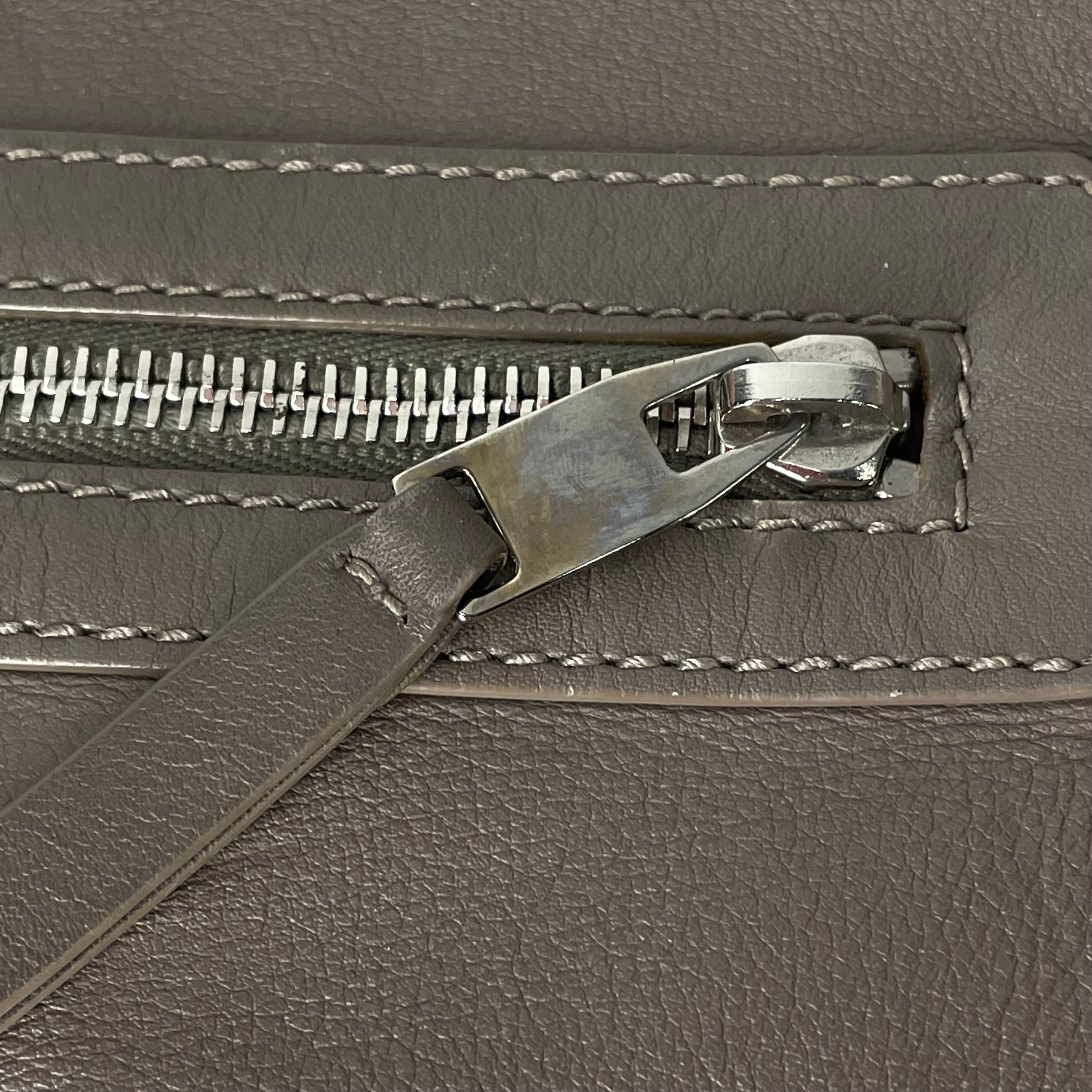 BALENCIAGA/Clutch Bag/Leather/GRY/CLASSIC CITY CLUTCH view 5