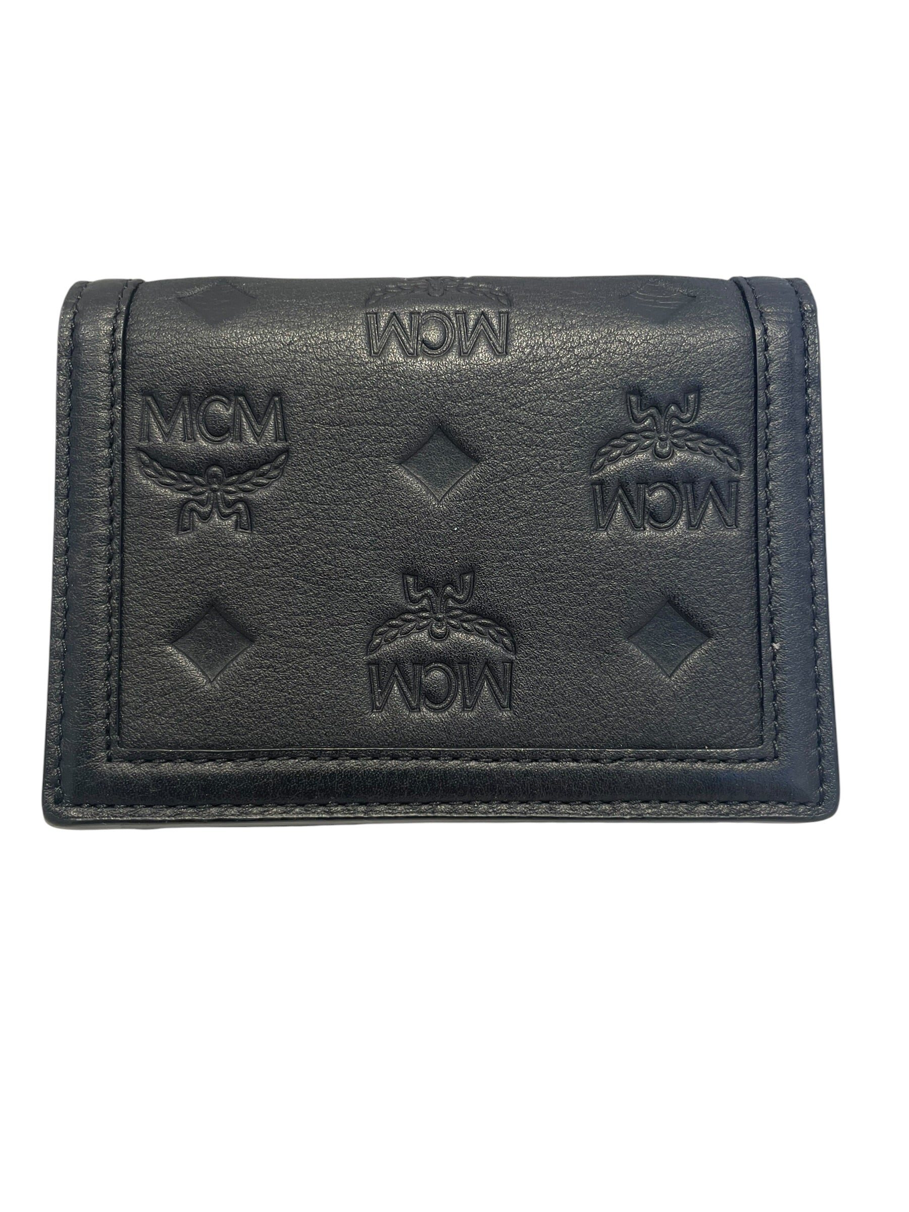 MCM/Wallet/Monogram/BLK/TRACY SMALL MONOGRAM GOLD view 2